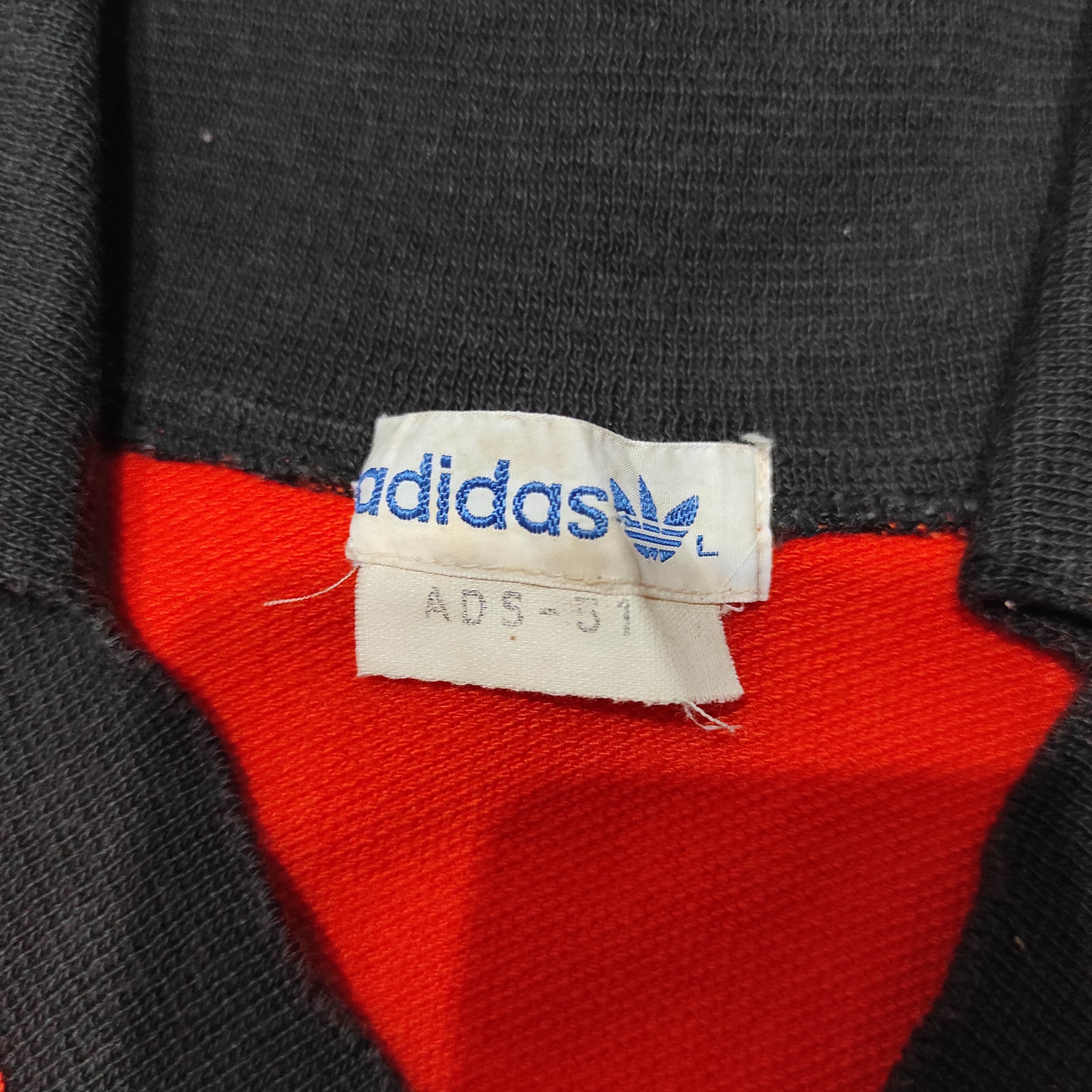 Adidas Vintage 80's Adidas Sharp Collar Sportswear Size US S / EU 44-46 / 1 - 6 Thumbnail