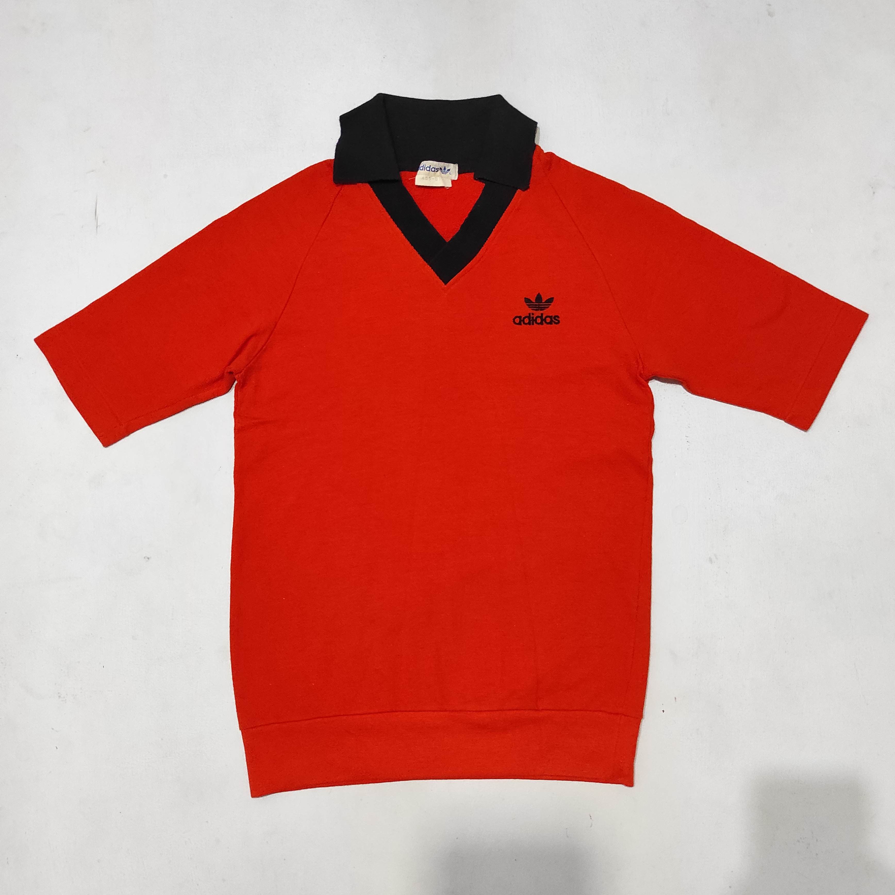 Adidas Vintage 80's Adidas Sharp Collar Sportswear Size US S / EU 44-46 / 1 - 2 Thumbnail