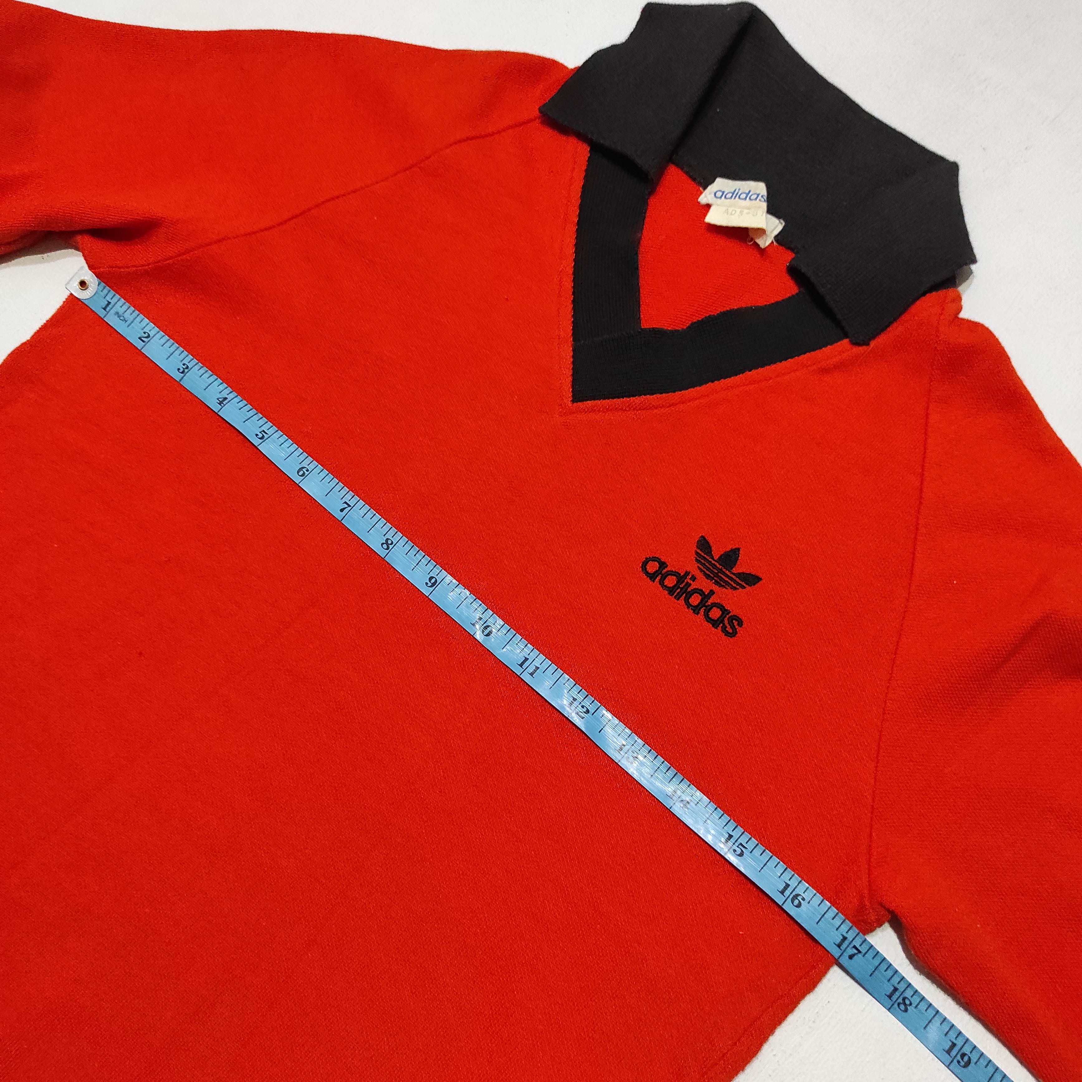 Adidas Vintage 80's Adidas Sharp Collar Sportswear Size US S / EU 44-46 / 1 - 12 Thumbnail