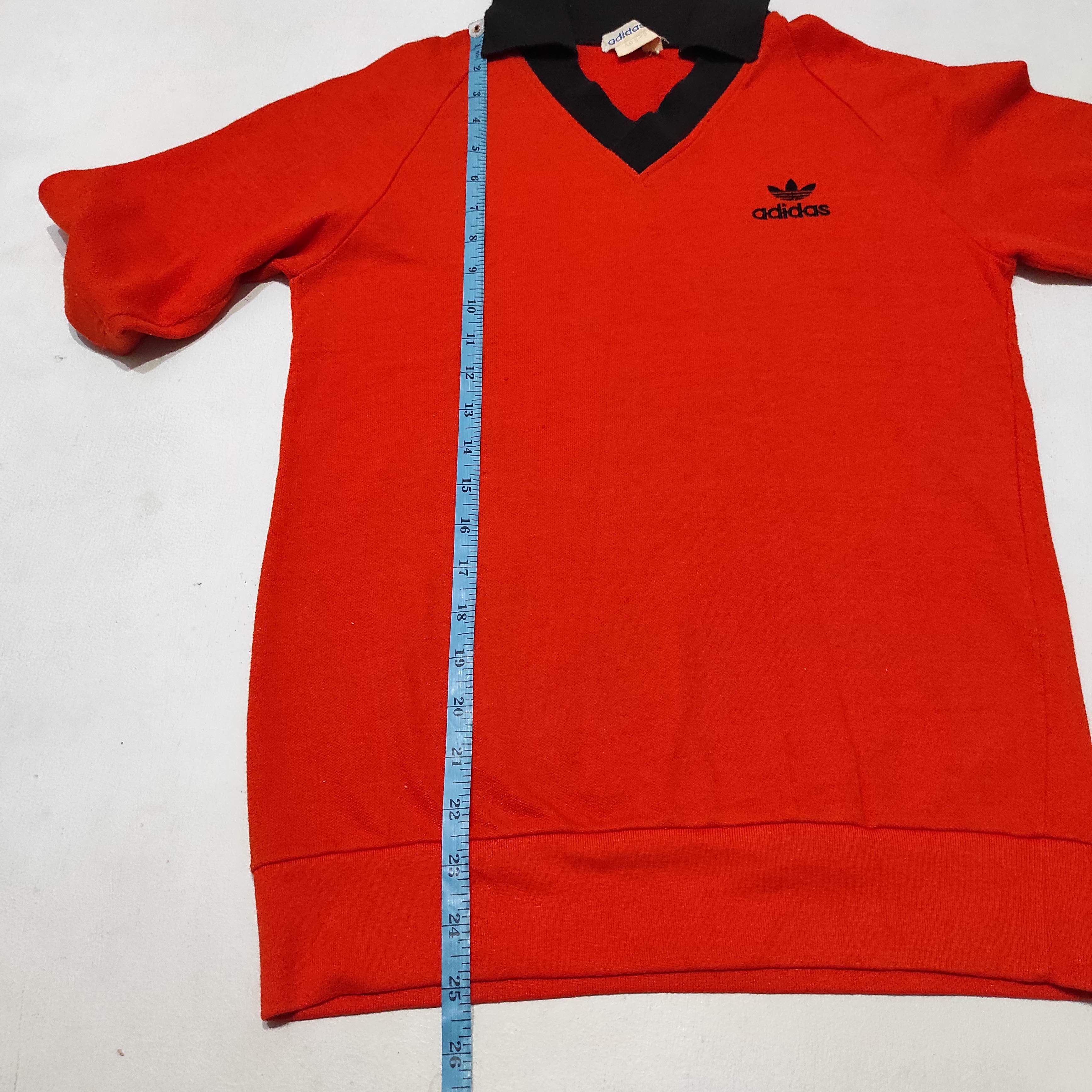 Adidas Vintage 80's Adidas Sharp Collar Sportswear Size US S / EU 44-46 / 1 - 13 Thumbnail