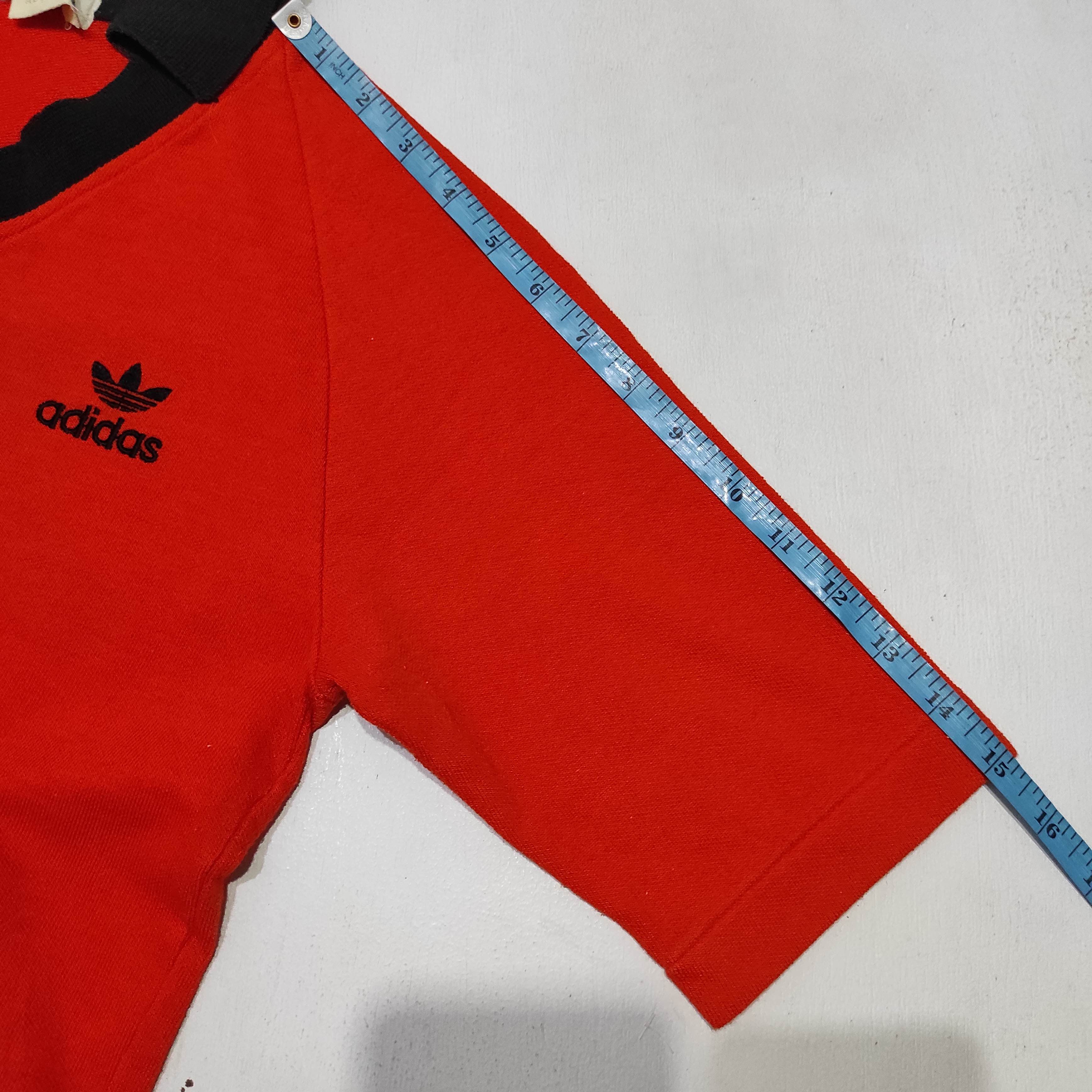 Adidas Vintage 80's Adidas Sharp Collar Sportswear Size US S / EU 44-46 / 1 - 14 Thumbnail