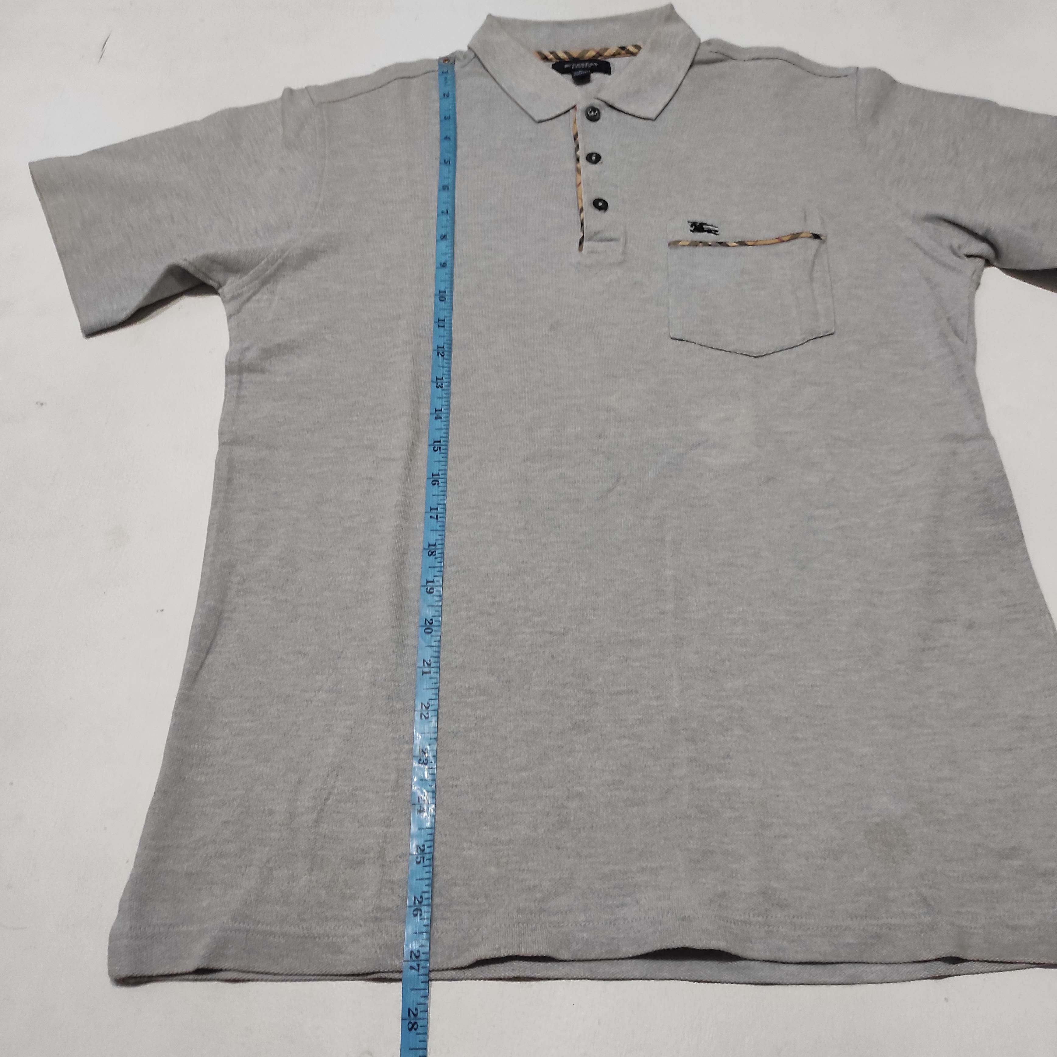 Burberry Burberry London nova check Polo shirt grey size S Size US S / EU 44-46 / 1 - 12 Thumbnail