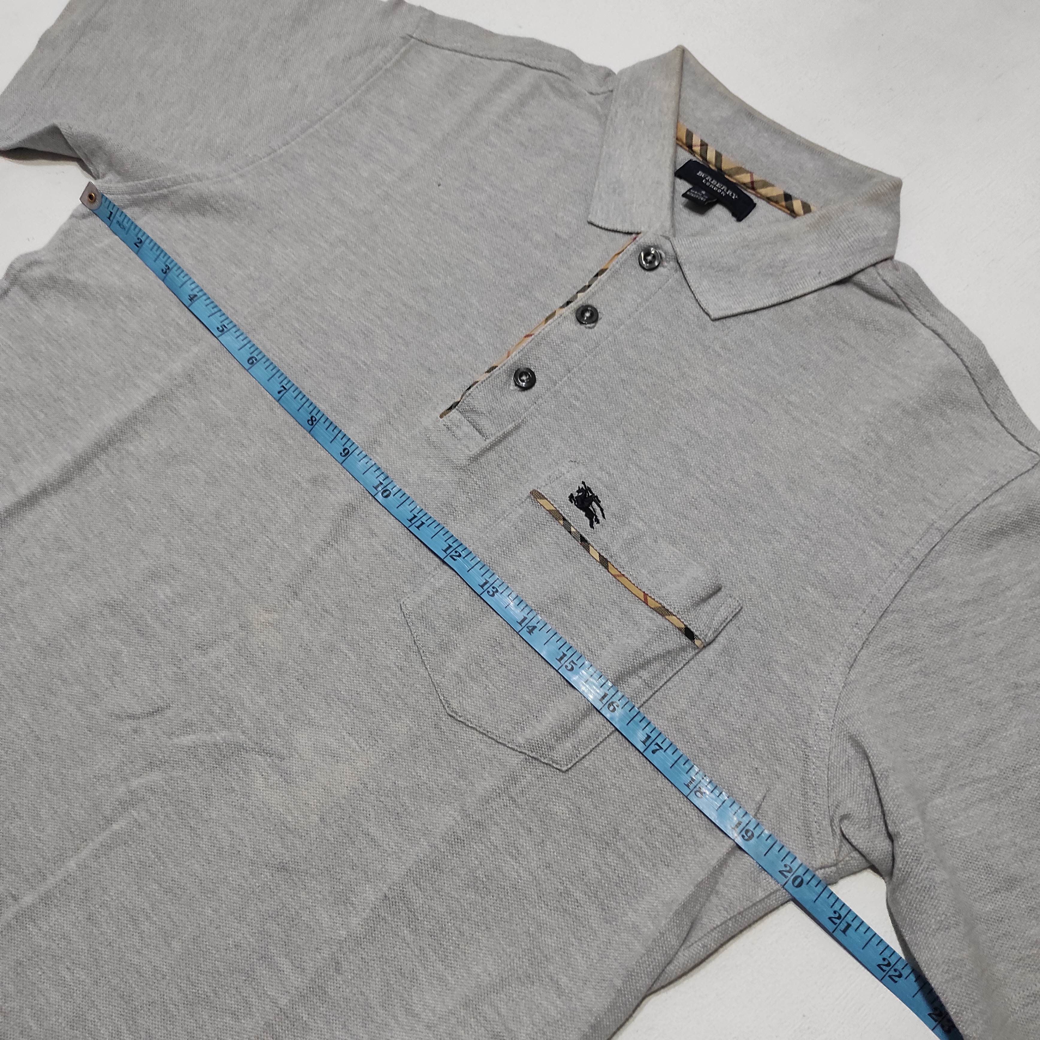 Burberry Burberry London nova check Polo shirt grey size S Size US S / EU 44-46 / 1 - 11 Thumbnail