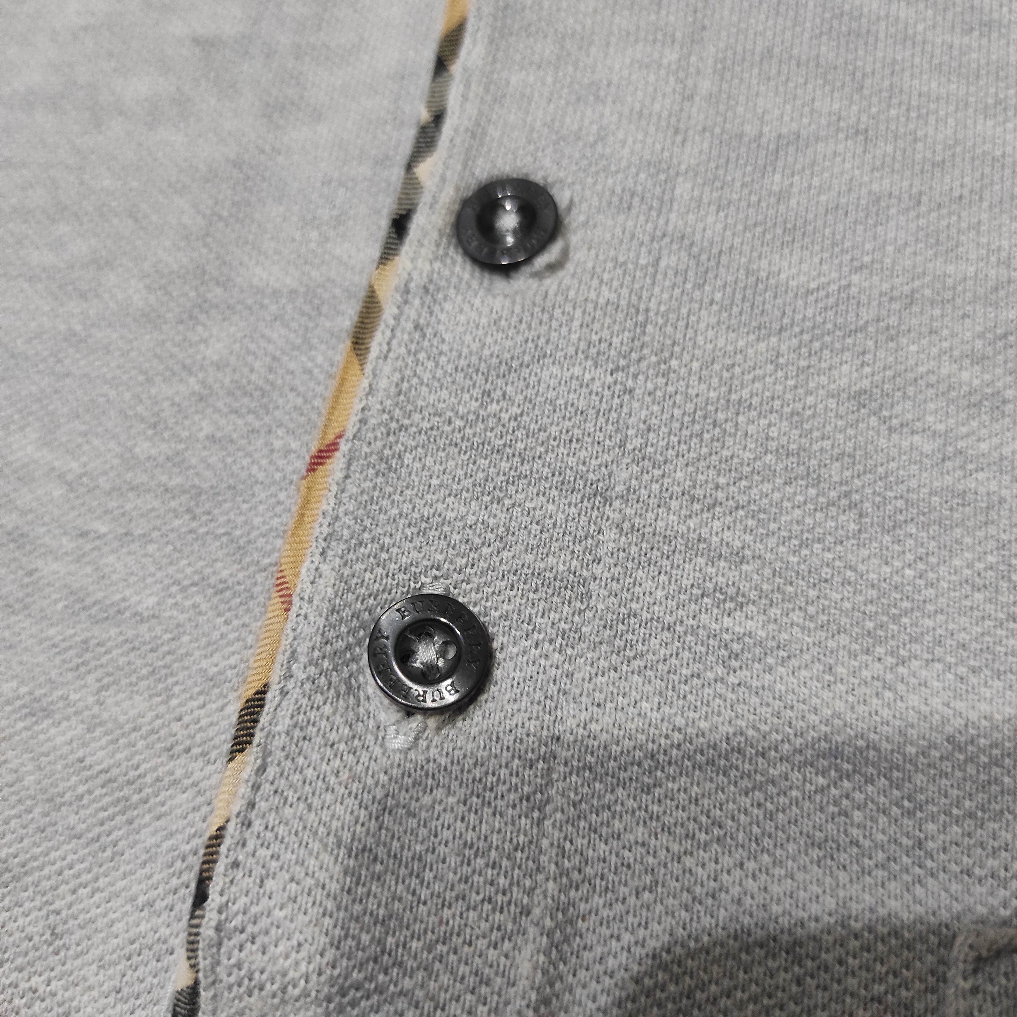 Burberry Burberry London nova check Polo shirt grey size S Size US S / EU 44-46 / 1 - 6 Thumbnail