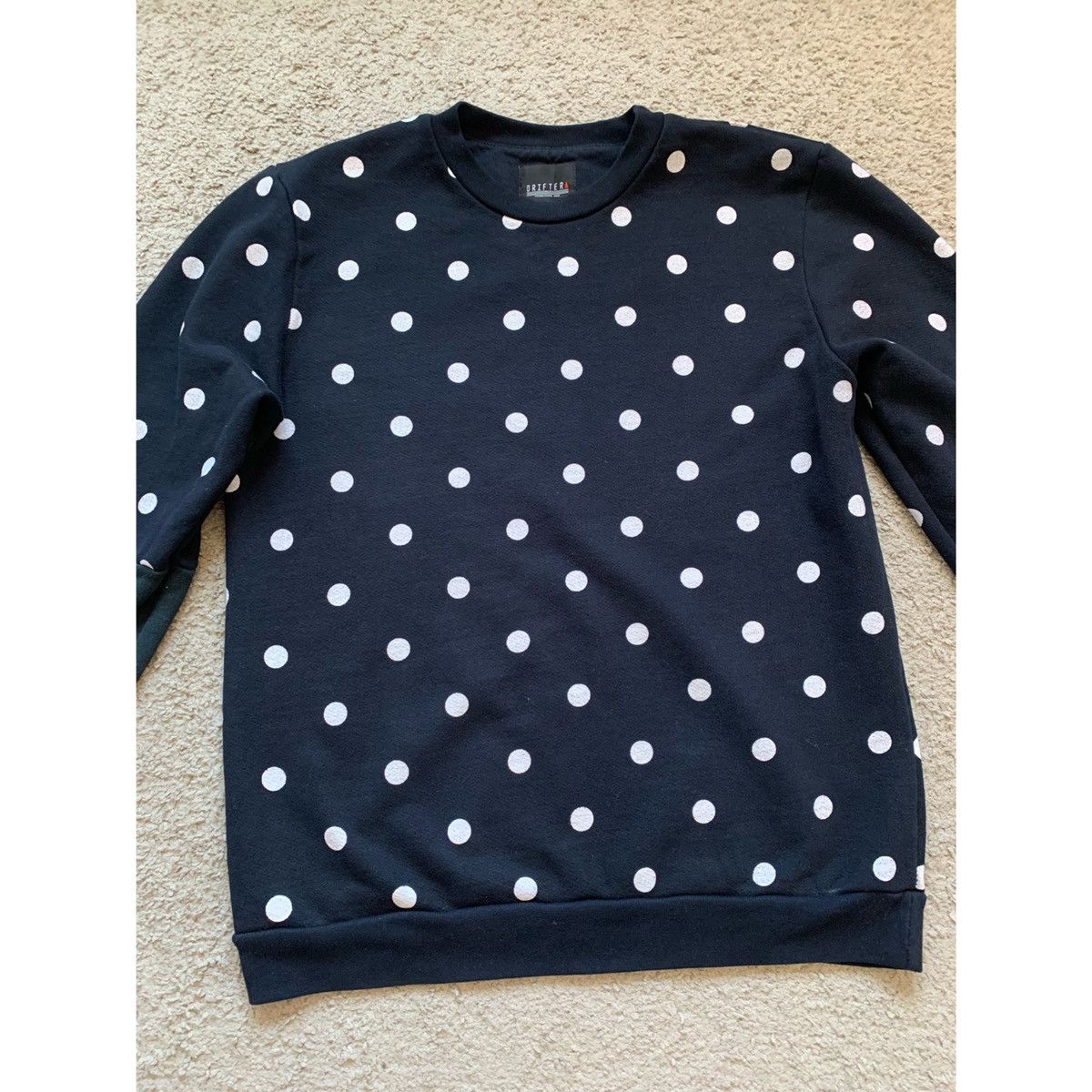 DRIFTER DRIFTER POLKA DOTS CREW SWEATSHIRT Size US M / EU 48-50 / 2 - 7 Thumbnail