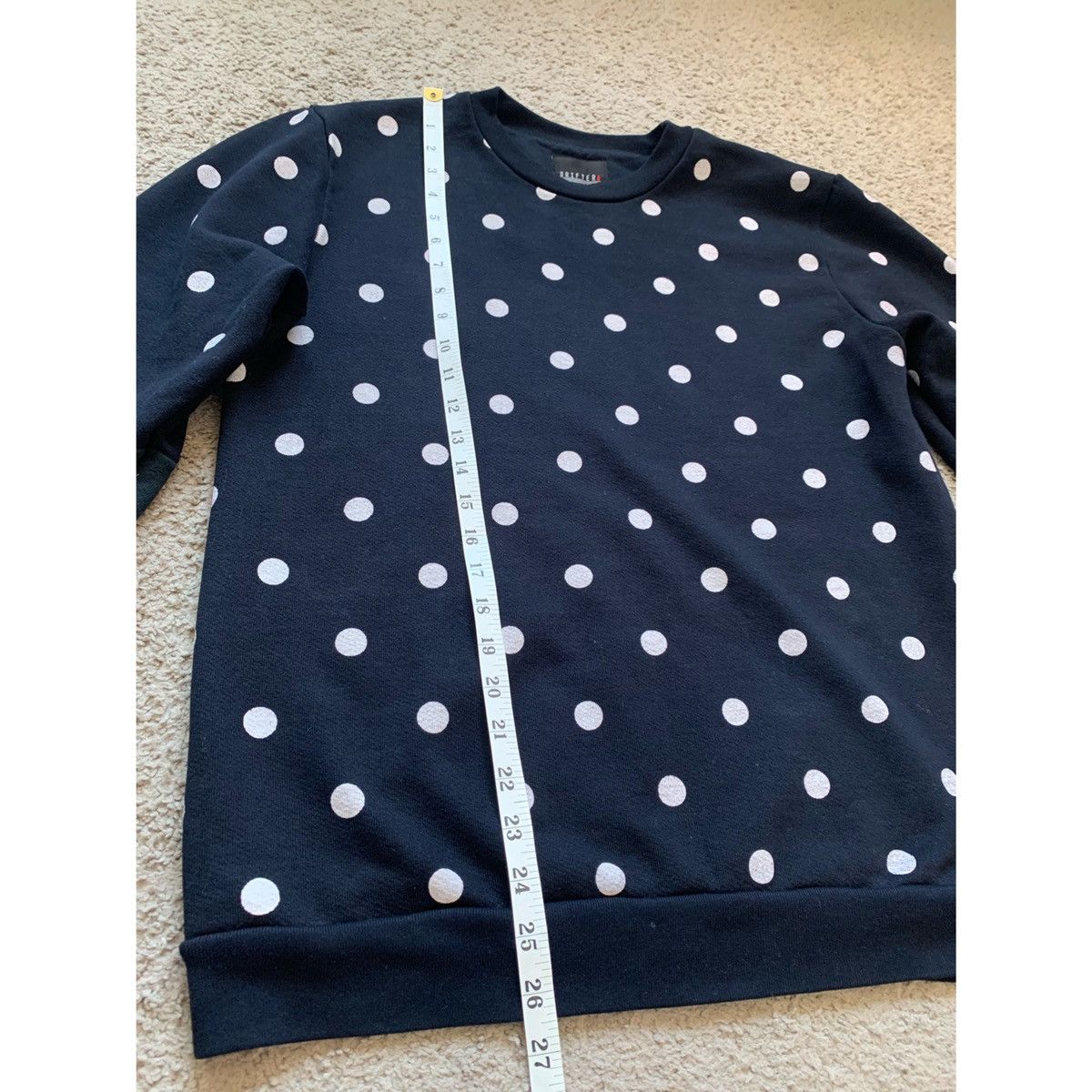 DRIFTER DRIFTER POLKA DOTS CREW SWEATSHIRT Size US M / EU 48-50 / 2 - 16 Thumbnail