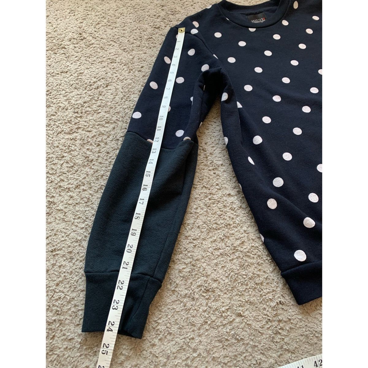 DRIFTER DRIFTER POLKA DOTS CREW SWEATSHIRT Size US M / EU 48-50 / 2 - 14 Thumbnail