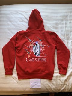 Supreme 1 800 Hoodie | Grailed