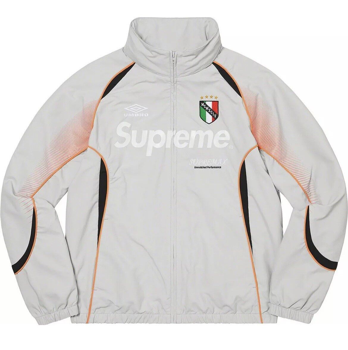 Supreme Supreme Umbro Track Jacket (Grey) | Grailed