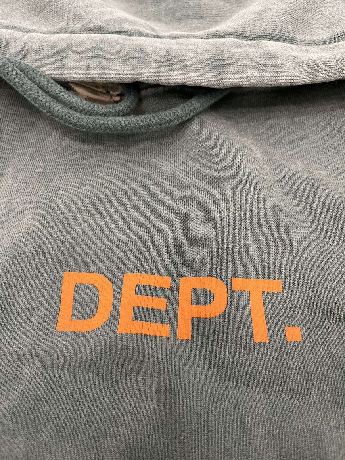 Gallery dept Paint splatter hoodie Green