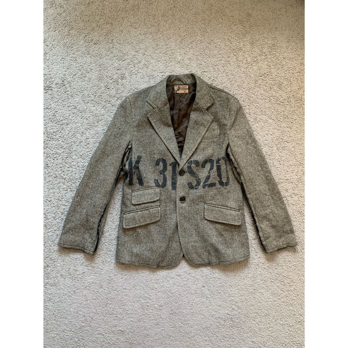 Other VINTAGE S.O.B.O DISTRESSED BLAZER JACKET Size US S / EU 44-46 / 1 - 5 Thumbnail