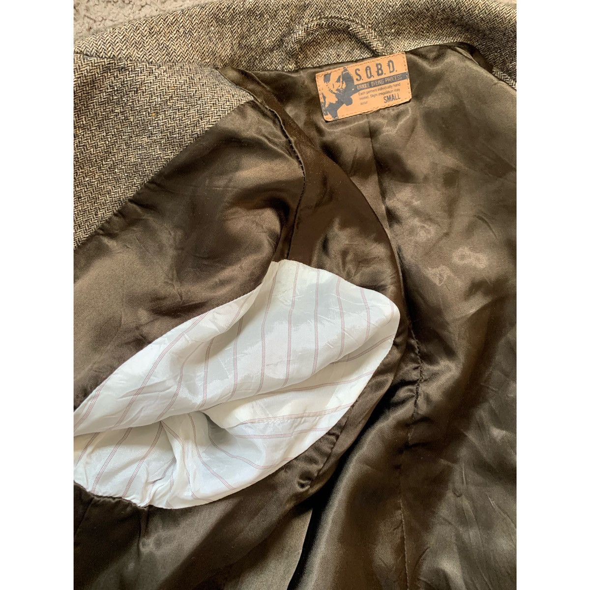 Other VINTAGE S.O.B.O DISTRESSED BLAZER JACKET Size US S / EU 44-46 / 1 - 24 Thumbnail