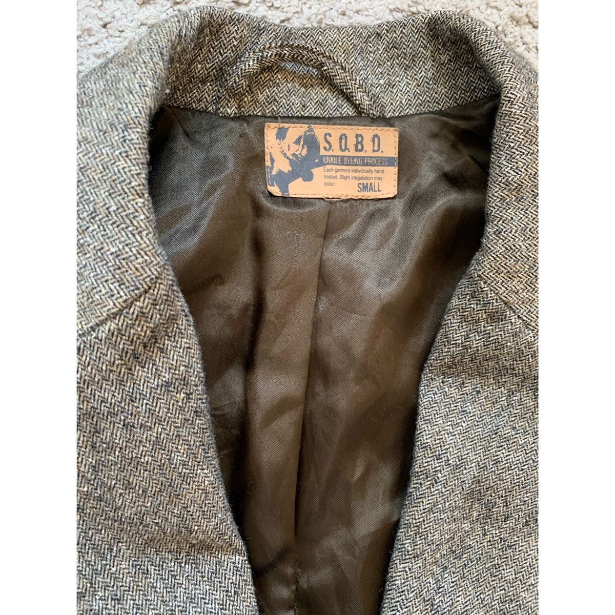 Other VINTAGE S.O.B.O DISTRESSED BLAZER JACKET Size US S / EU 44-46 / 1 - 12 Thumbnail