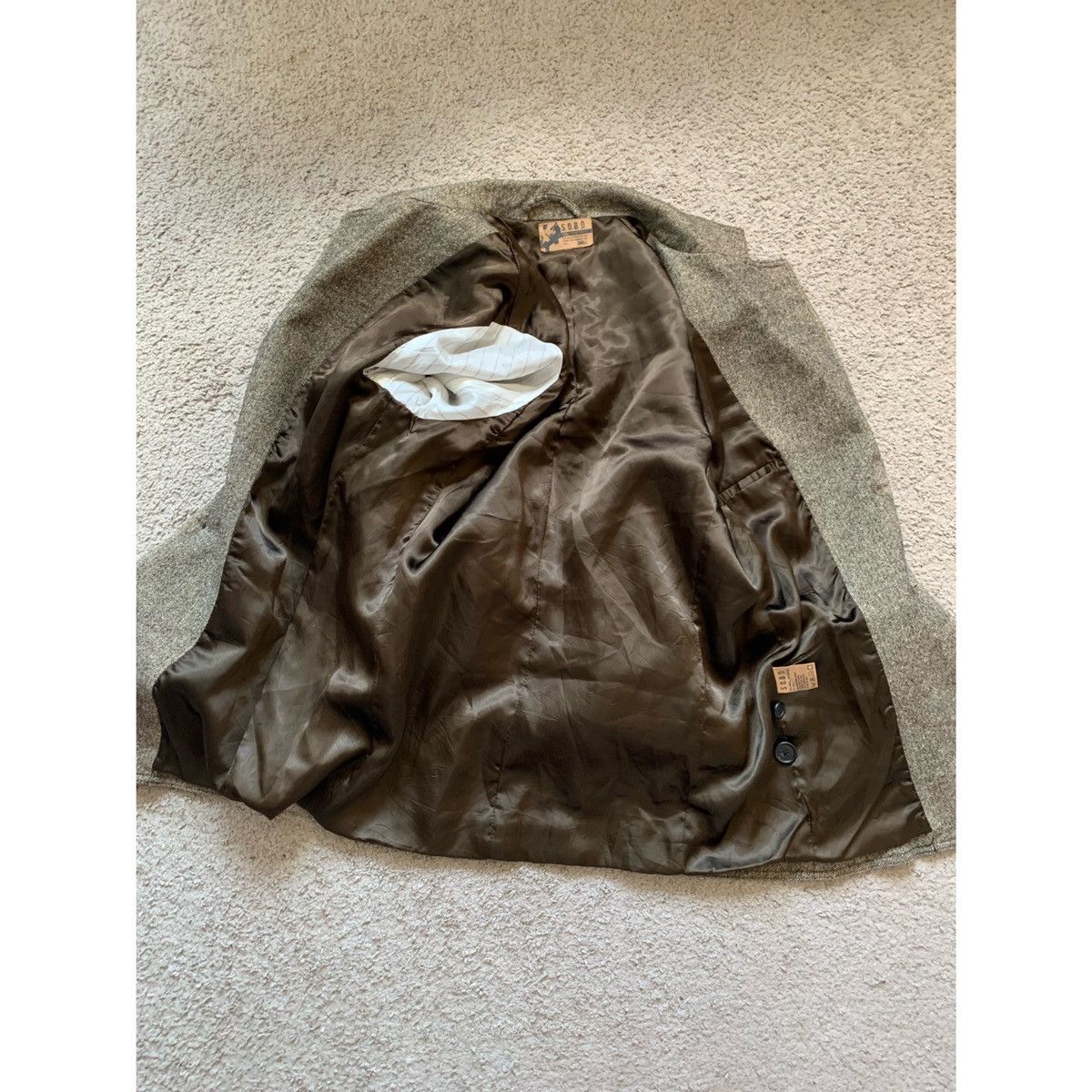 Other VINTAGE S.O.B.O DISTRESSED BLAZER JACKET Size US S / EU 44-46 / 1 - 22 Thumbnail