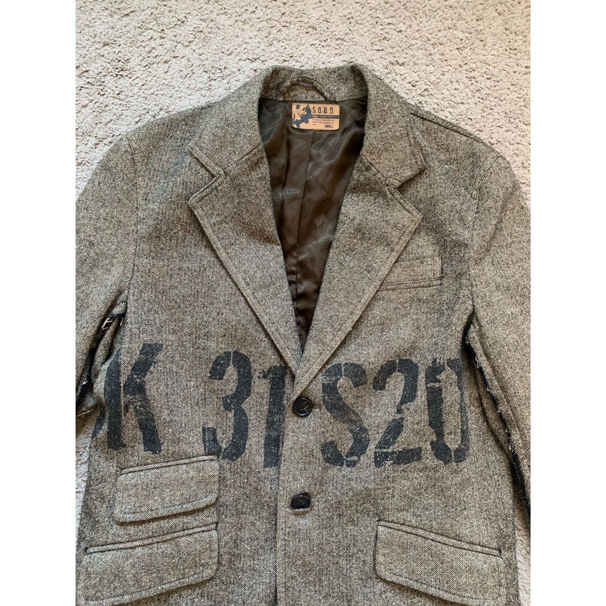 Other VINTAGE S.O.B.O DISTRESSED BLAZER JACKET Size US S / EU 44-46 / 1 - 11 Thumbnail