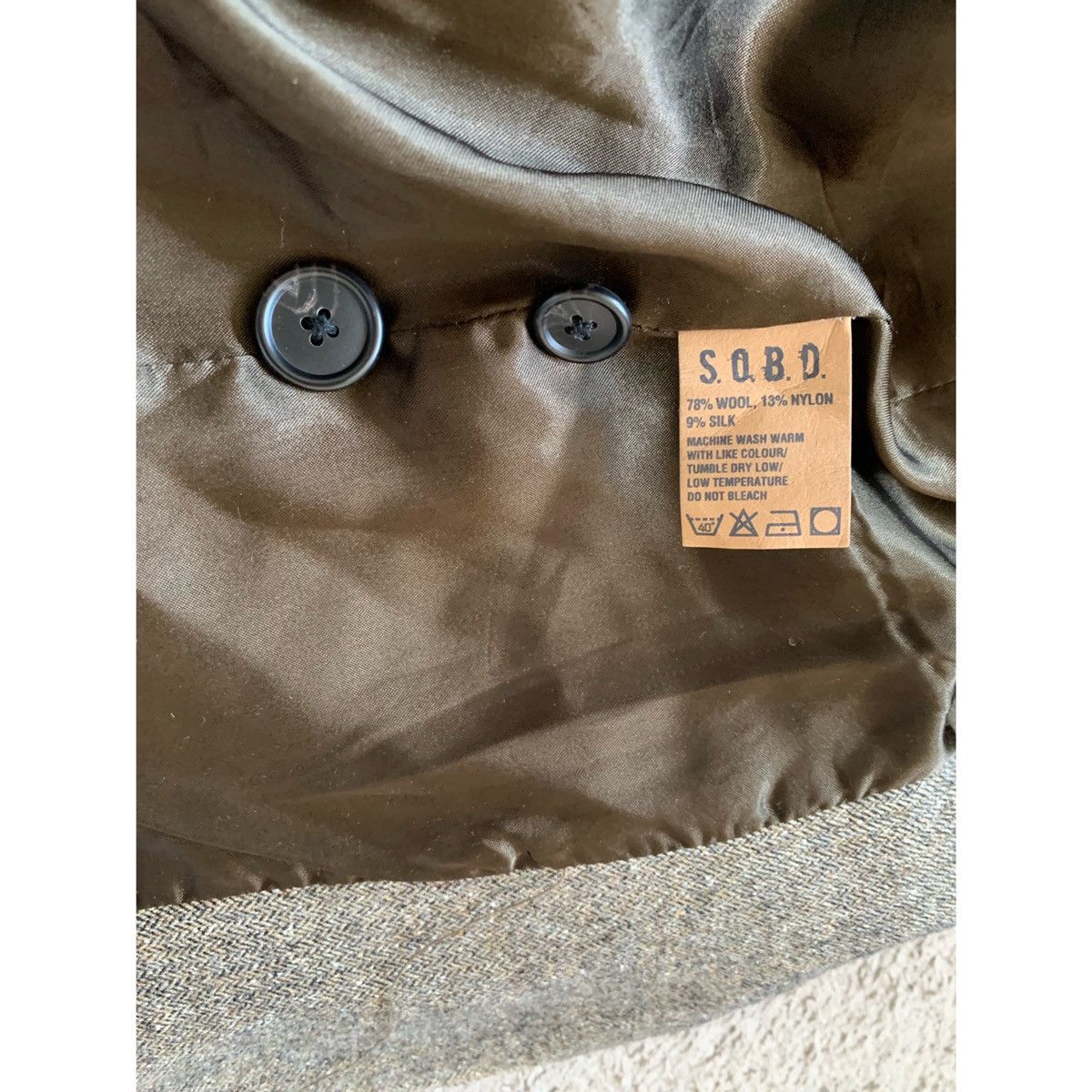 Other VINTAGE S.O.B.O DISTRESSED BLAZER JACKET Size US S / EU 44-46 / 1 - 23 Thumbnail