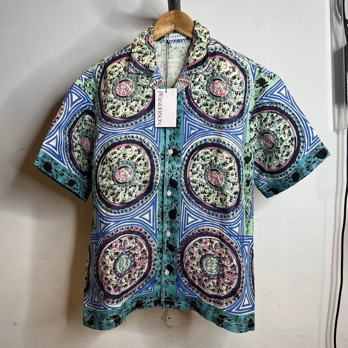 J.W.Anderson Brand New JW Anderson Mystic Paisley Linen Button Up