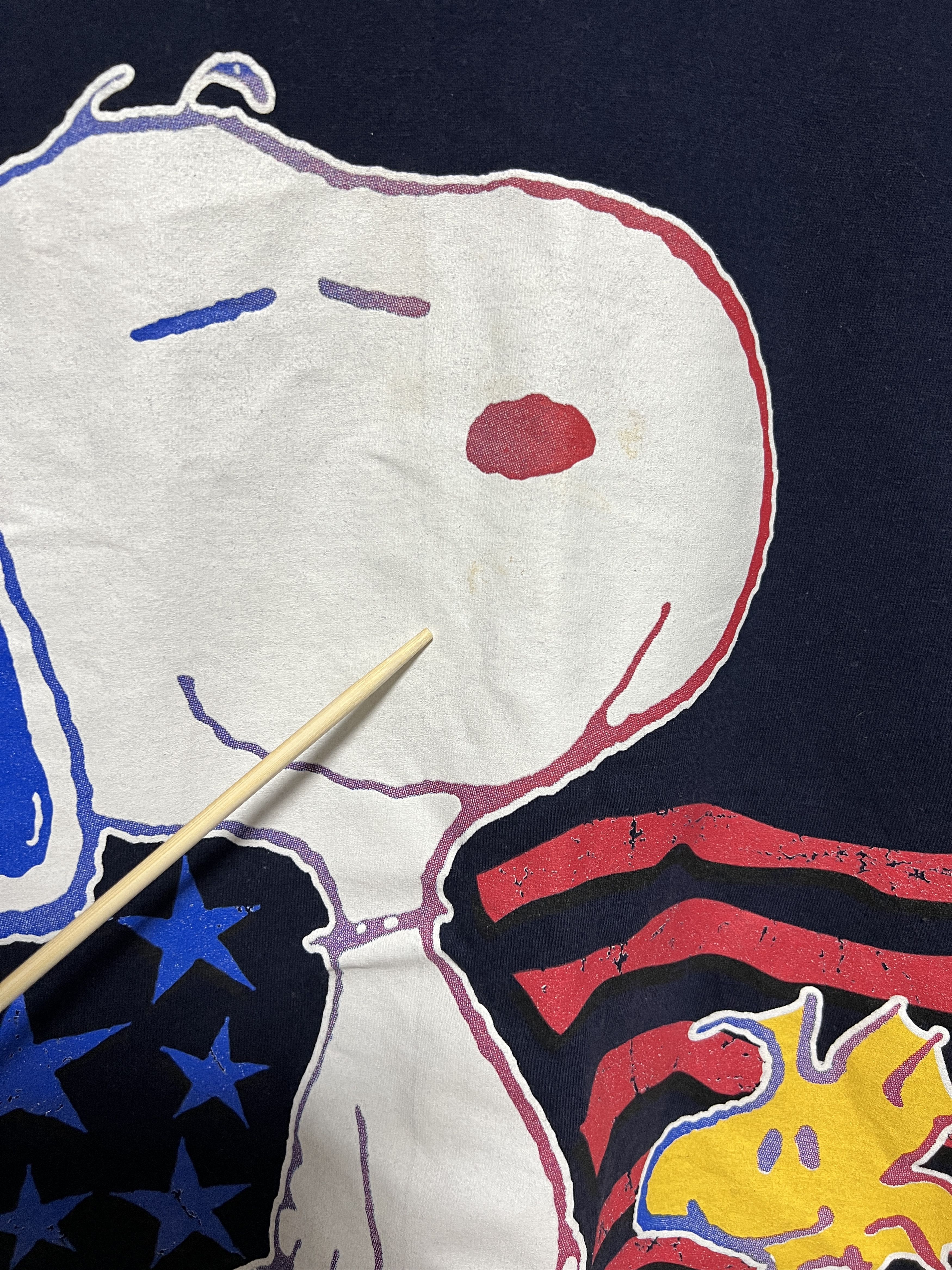 Cartoon Network Vintage 90s Peanuts Snoopy USA Cartoon T-shirt Size US XL / EU 56 / 4 - 7 Thumbnail