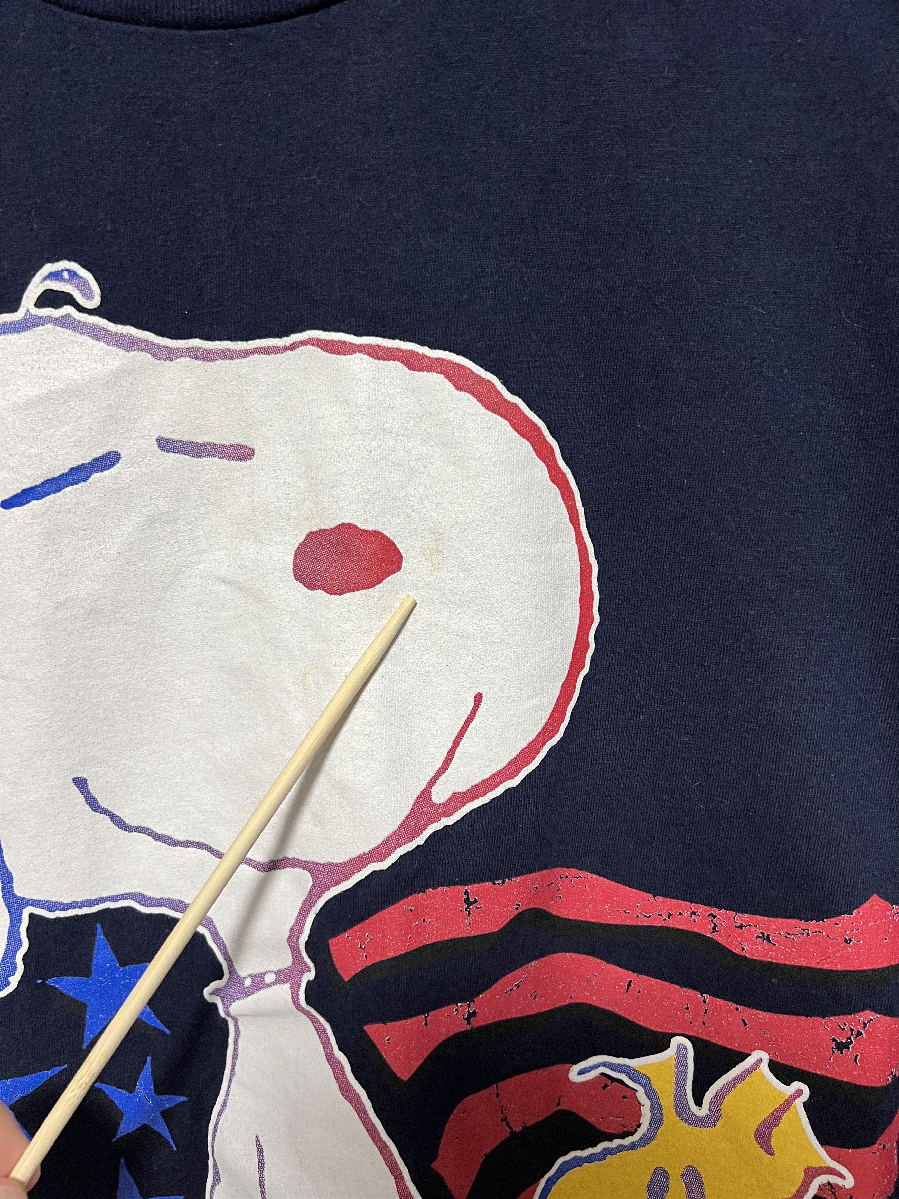 Cartoon Network Vintage 90s Peanuts Snoopy USA Cartoon T-shirt Size US XL / EU 56 / 4 - 6 Thumbnail