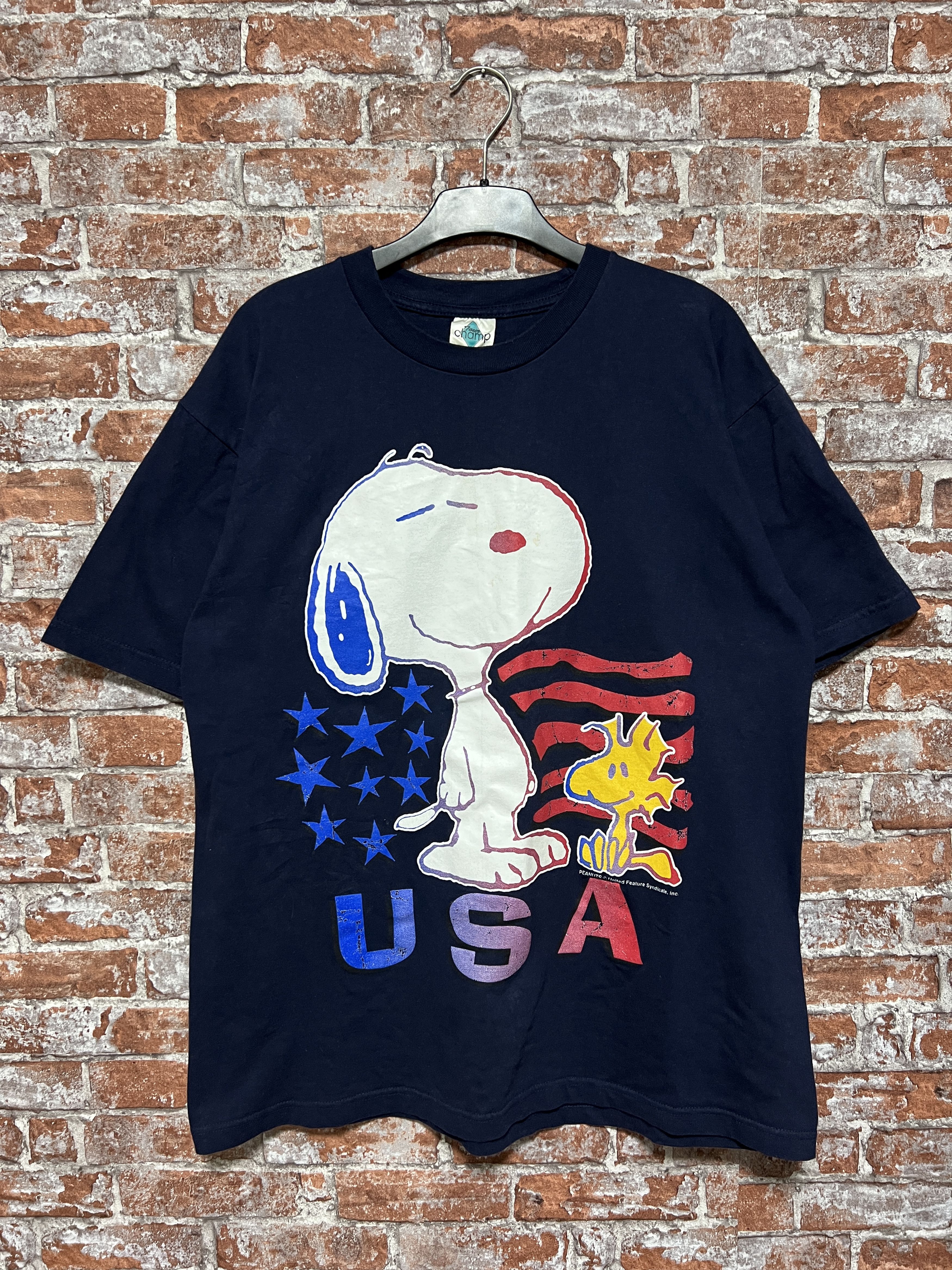 Cartoon Network Vintage 90s Peanuts Snoopy USA Cartoon T-shirt Size US XL / EU 56 / 4 - 1 Thumbnail