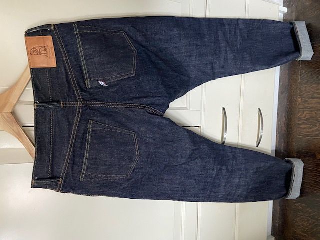 Pure Blue Japan JAPAN XX-019 RELAXED TAPERED JEANS Size US 31 - 3 Thumbnail