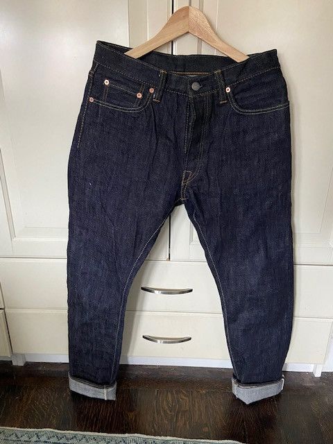 Pure Blue Japan JAPAN XX-019 RELAXED TAPERED JEANS Size US 31 - 2 Preview