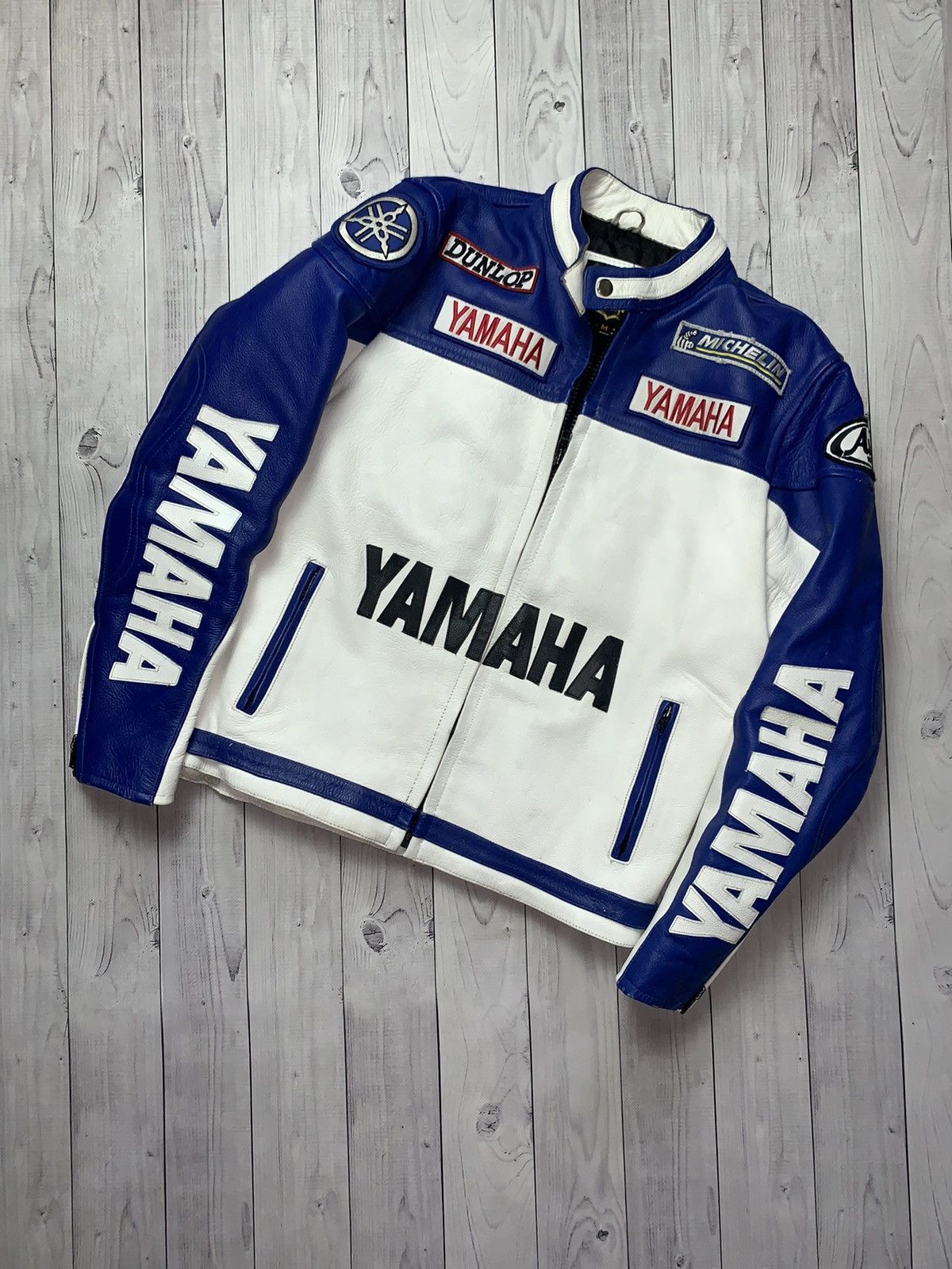 Vintage Vintage leather jacket Yamaha Moto size M Size US M / EU 48-50 / 2 - 1 Thumbnail