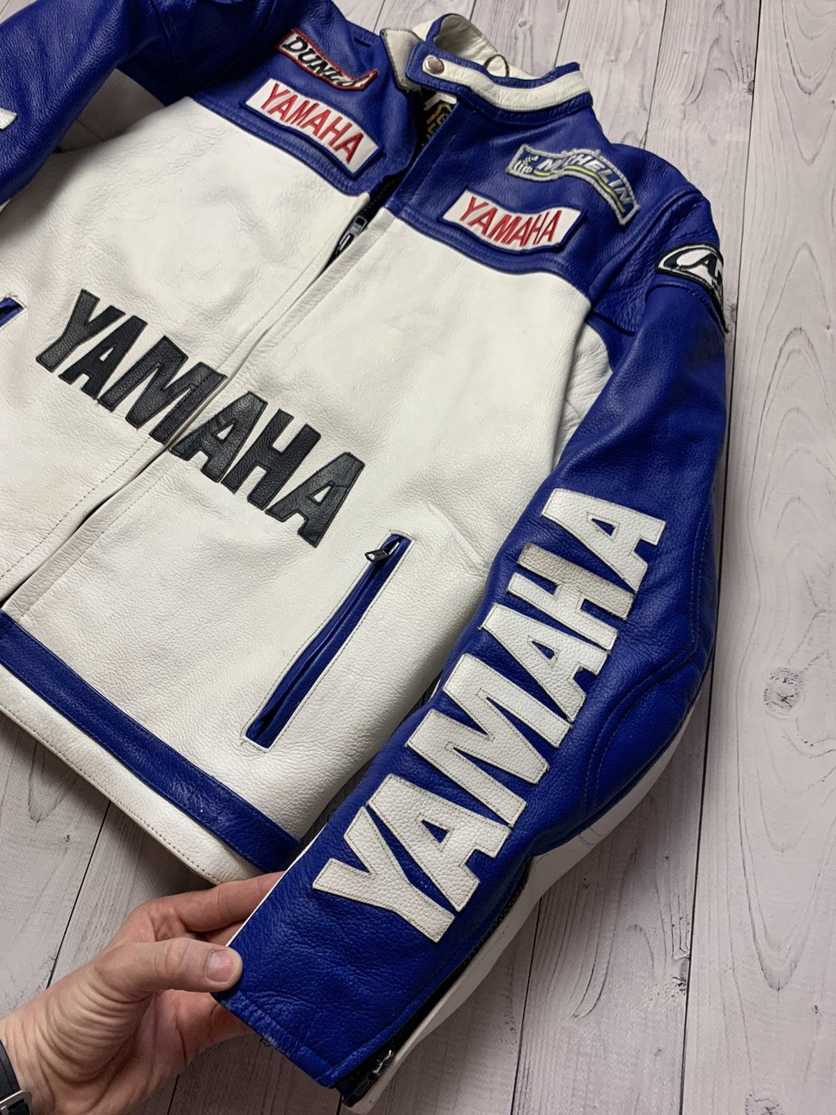Vintage Vintage leather jacket Yamaha Moto size M Size US M / EU 48-50 / 2 - 3 Thumbnail