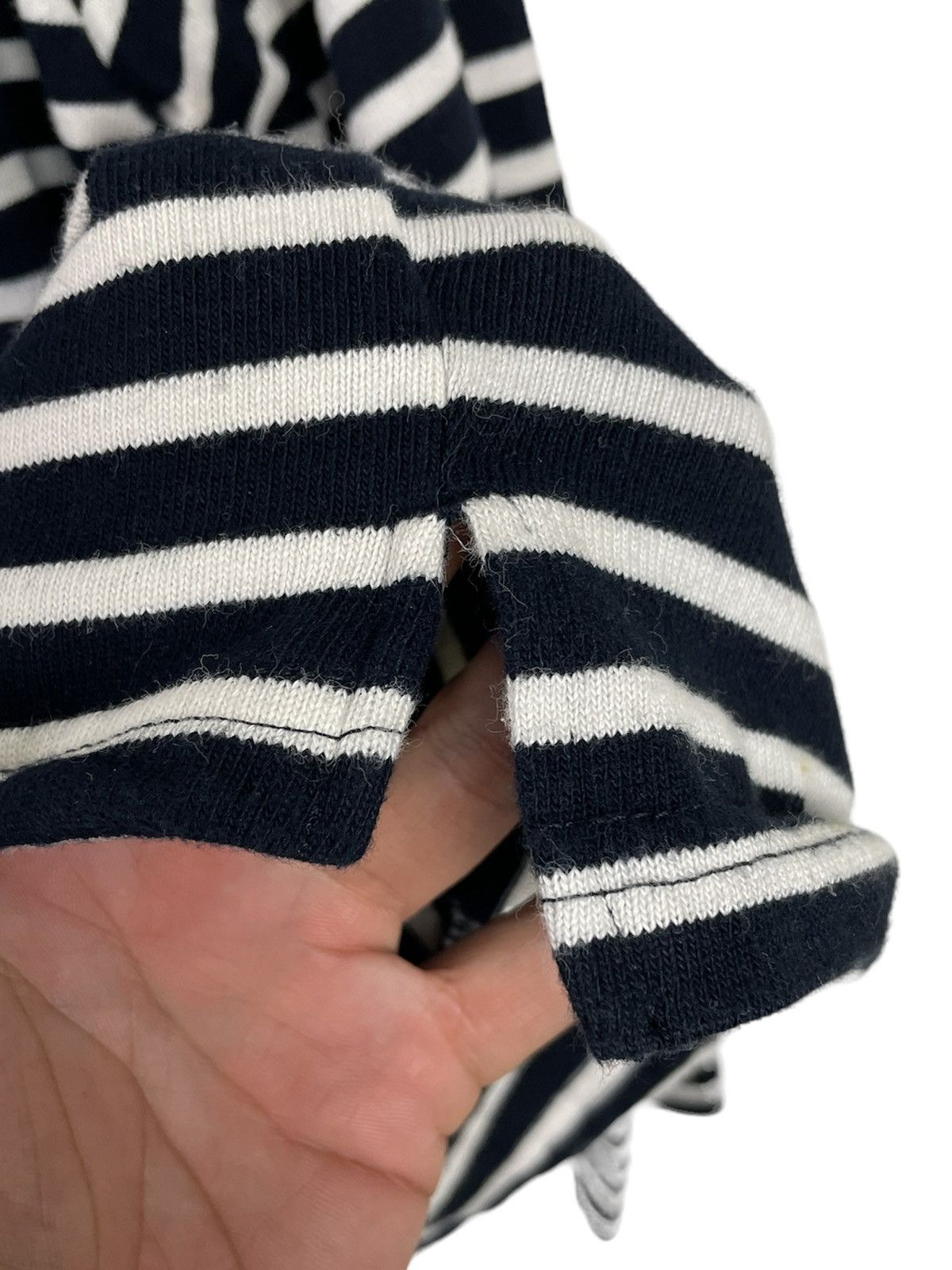 Denime × Japanese Brand Denime The Store Striped LS Tee – Hidden Pockets | Japan M Size US M / EU 48-50 / 2 - 7 Thumbnail