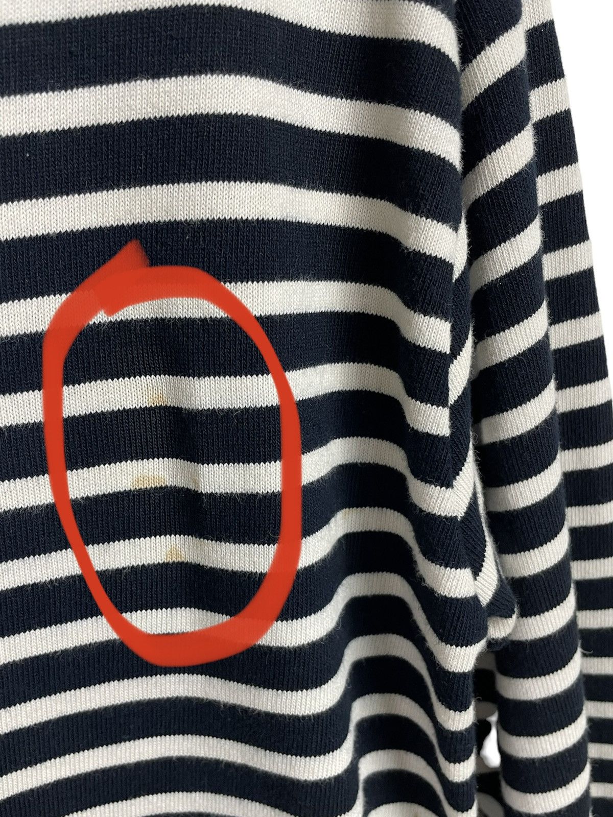 Denime × Japanese Brand Denime The Store Striped LS Tee – Hidden Pockets | Japan M Size US M / EU 48-50 / 2 - 9 Thumbnail