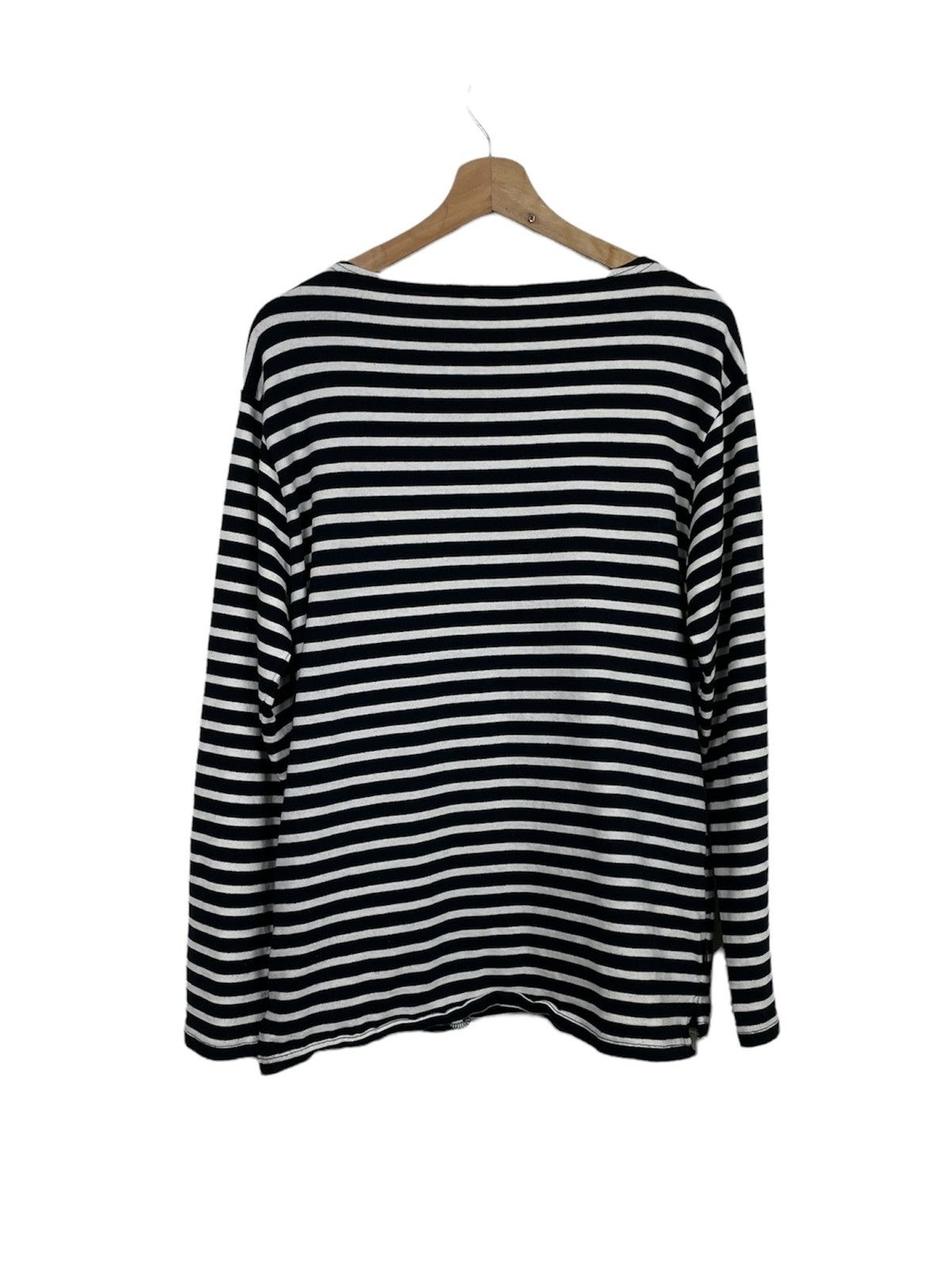Denime × Japanese Brand Denime The Store Striped LS Tee – Hidden Pockets | Japan M Size US M / EU 48-50 / 2 - 2 Thumbnail