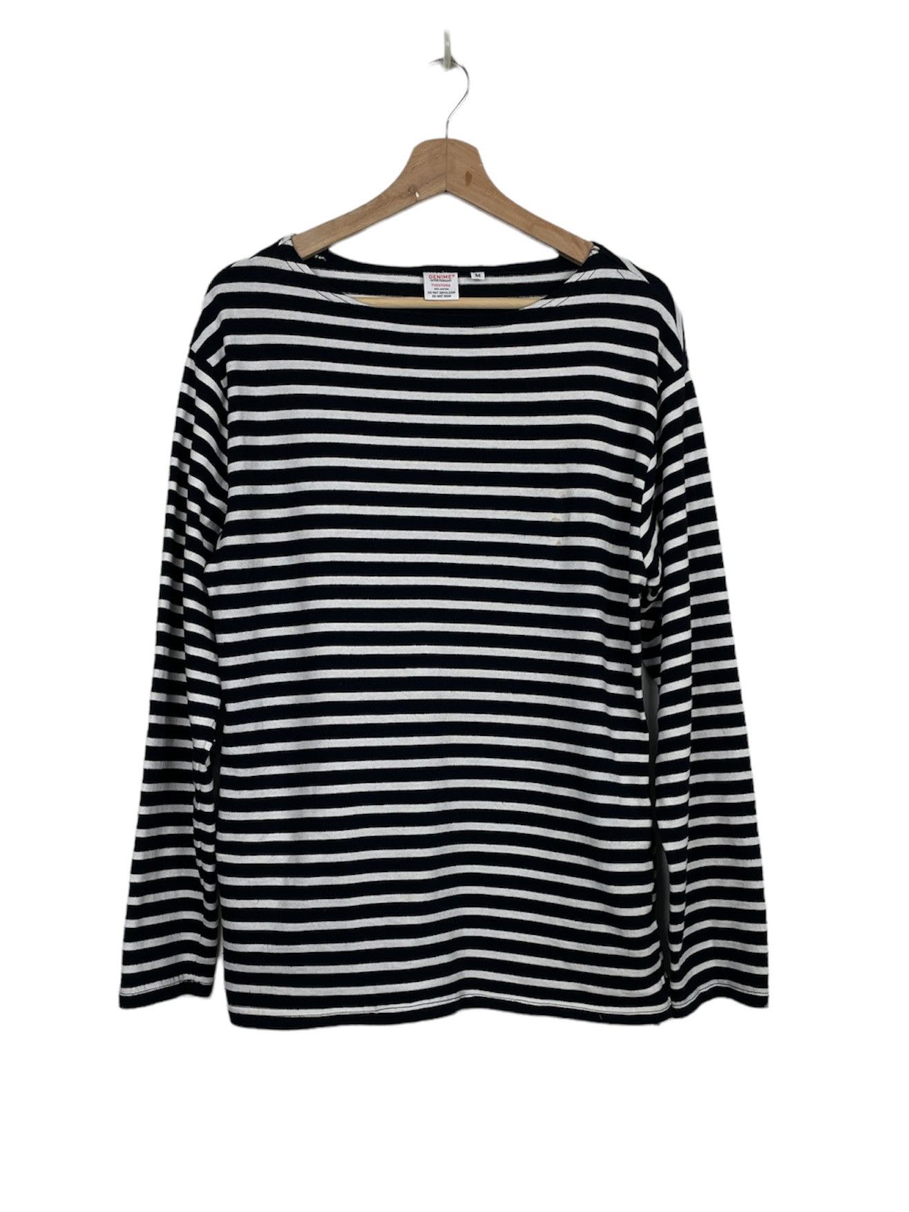 Denime × Japanese Brand Denime The Store Striped LS Tee – Hidden Pockets | Japan M Size US M / EU 48-50 / 2 - 1 Thumbnail