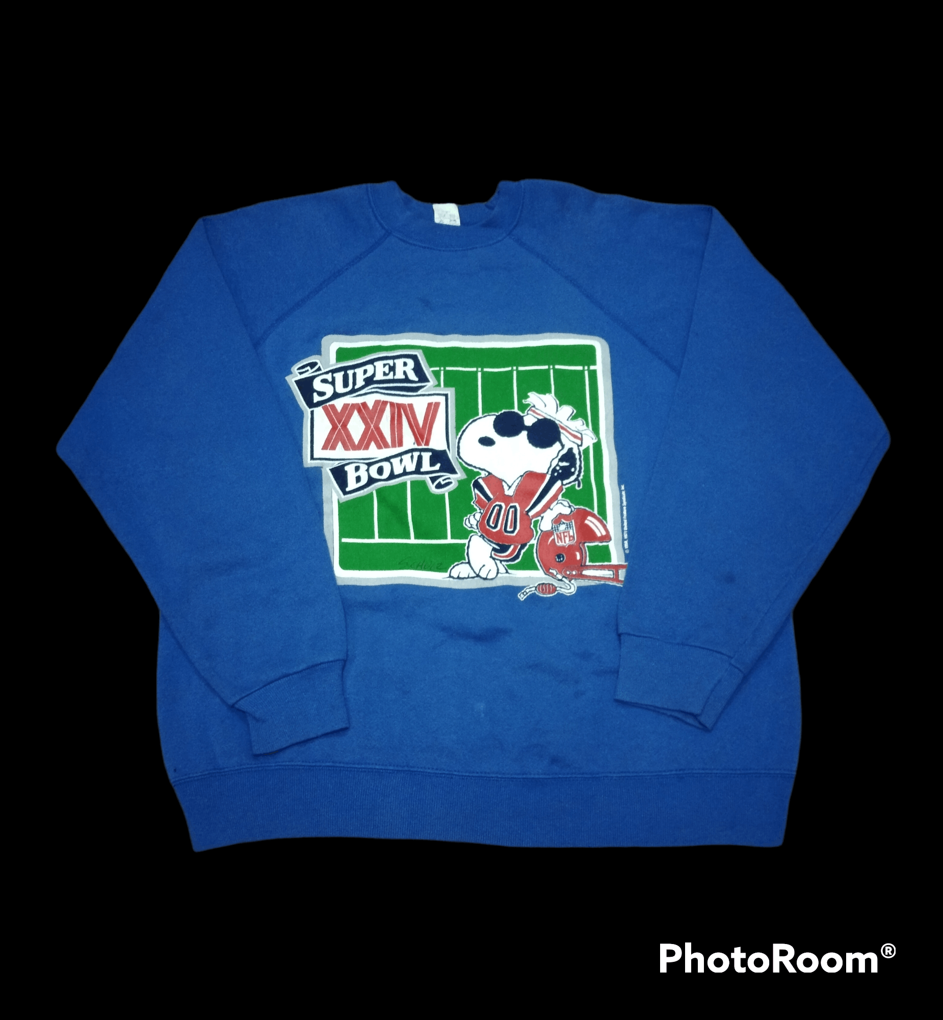 NFL SUPER BOWL NFL SWEATSHIRT VINTAGE Size US L / EU 52-54 / 3 - 1 Thumbnail
