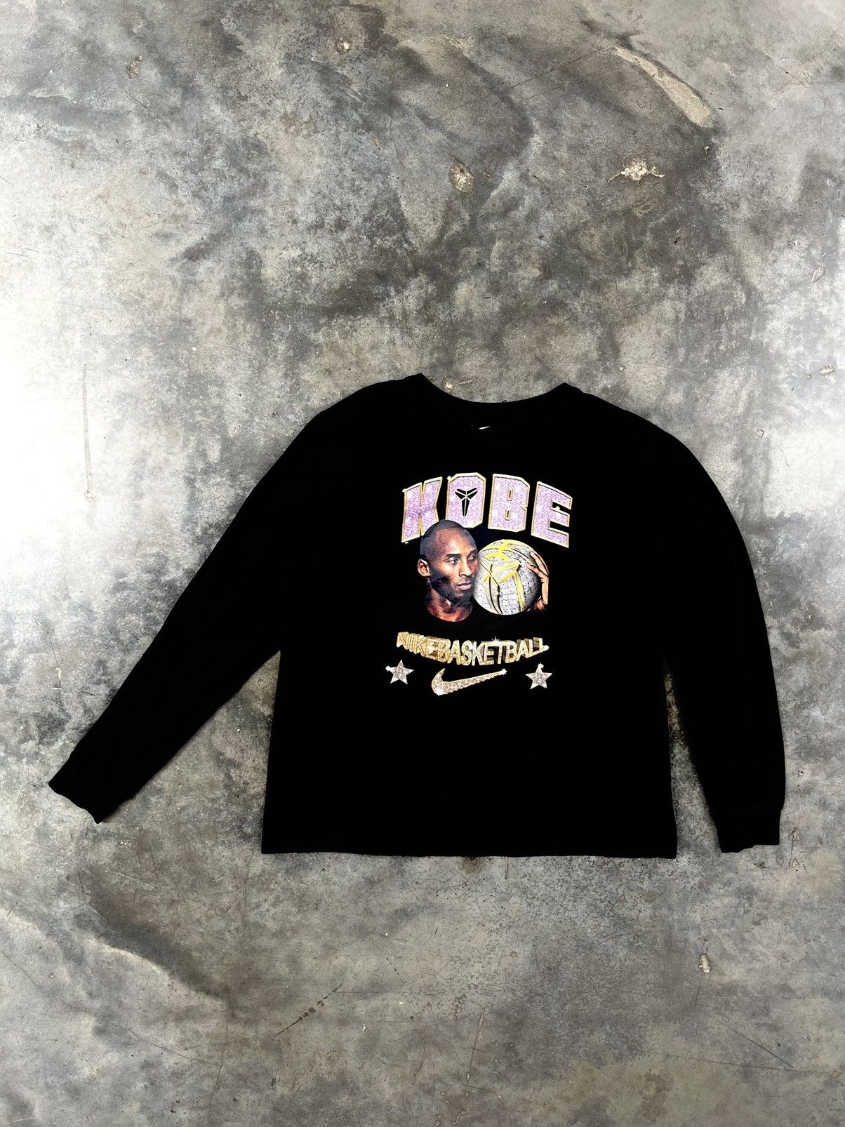 Nike Kobe x Nike Basketball Bling Long Sleeve Tee Black Large Size US L / EU 52-54 / 3 - 1 Thumbnail