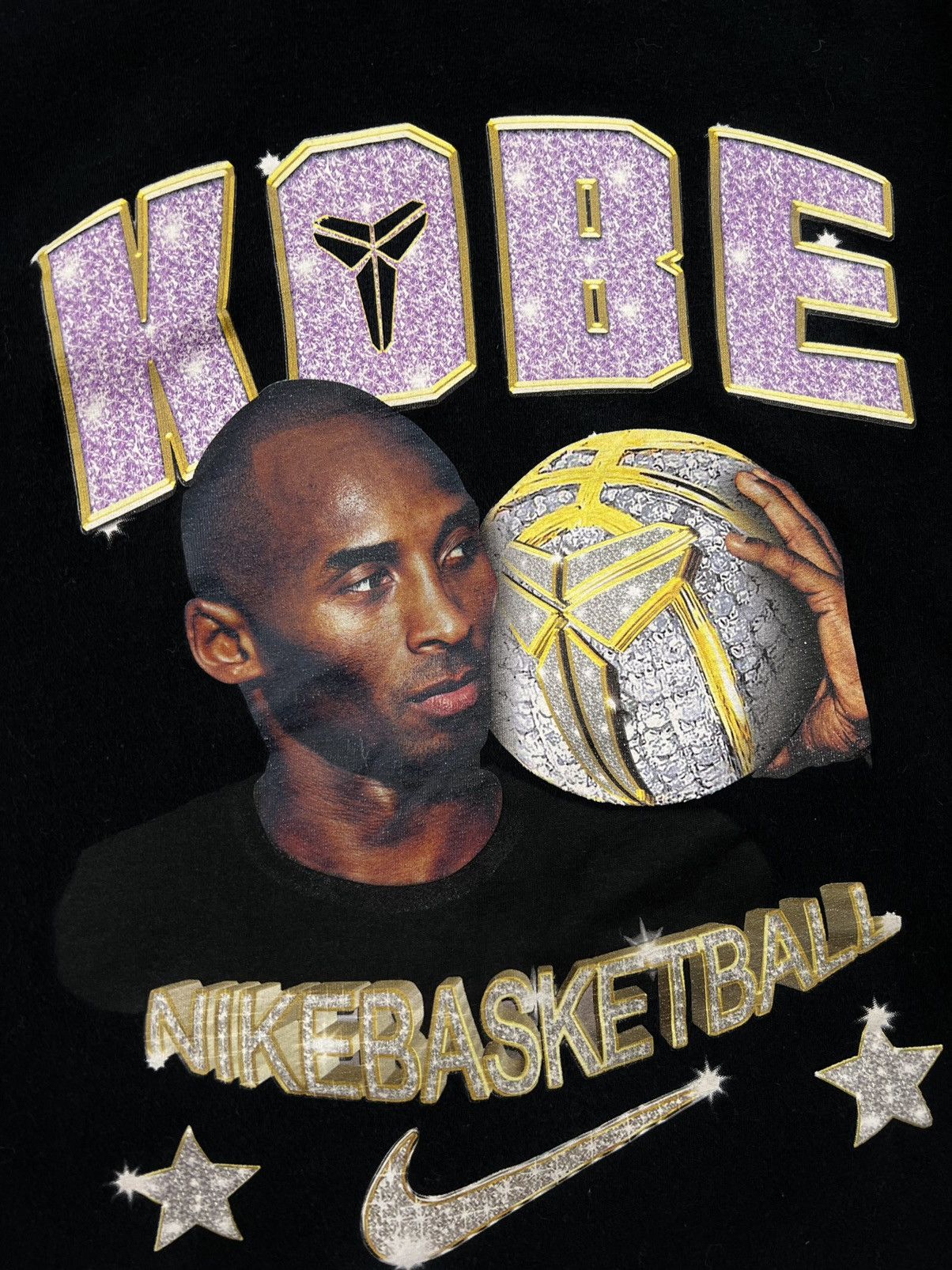 Nike Kobe x Nike Basketball Bling Long Sleeve Tee Black Large Size US L / EU 52-54 / 3 - 2 Thumbnail