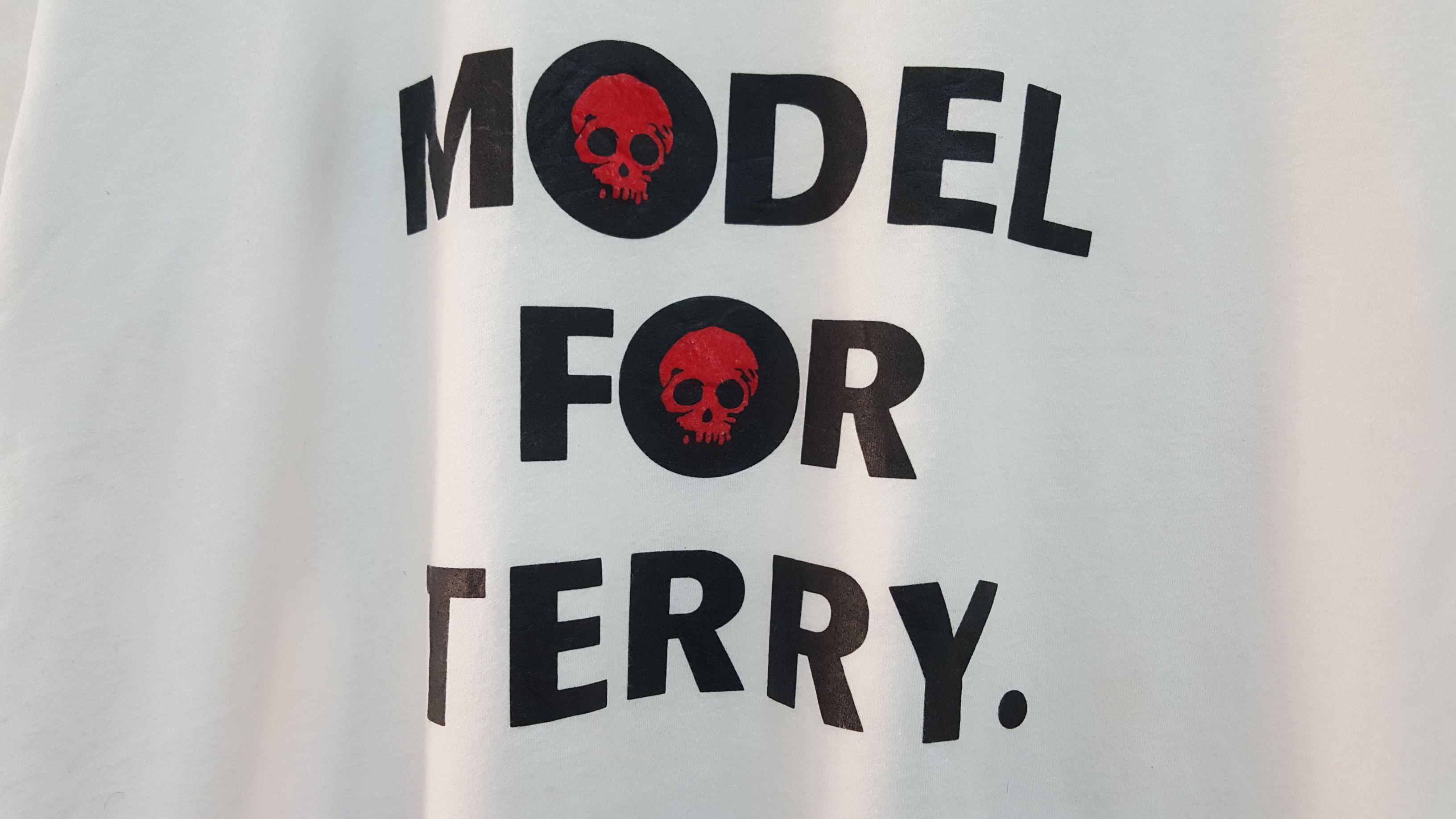 Richardson × Vintage RARE 🔥 TERRY RICHARDSON "MODEL FOR TERRY." SHIRT Size US L / EU 52-54 / 3 - 6 Thumbnail