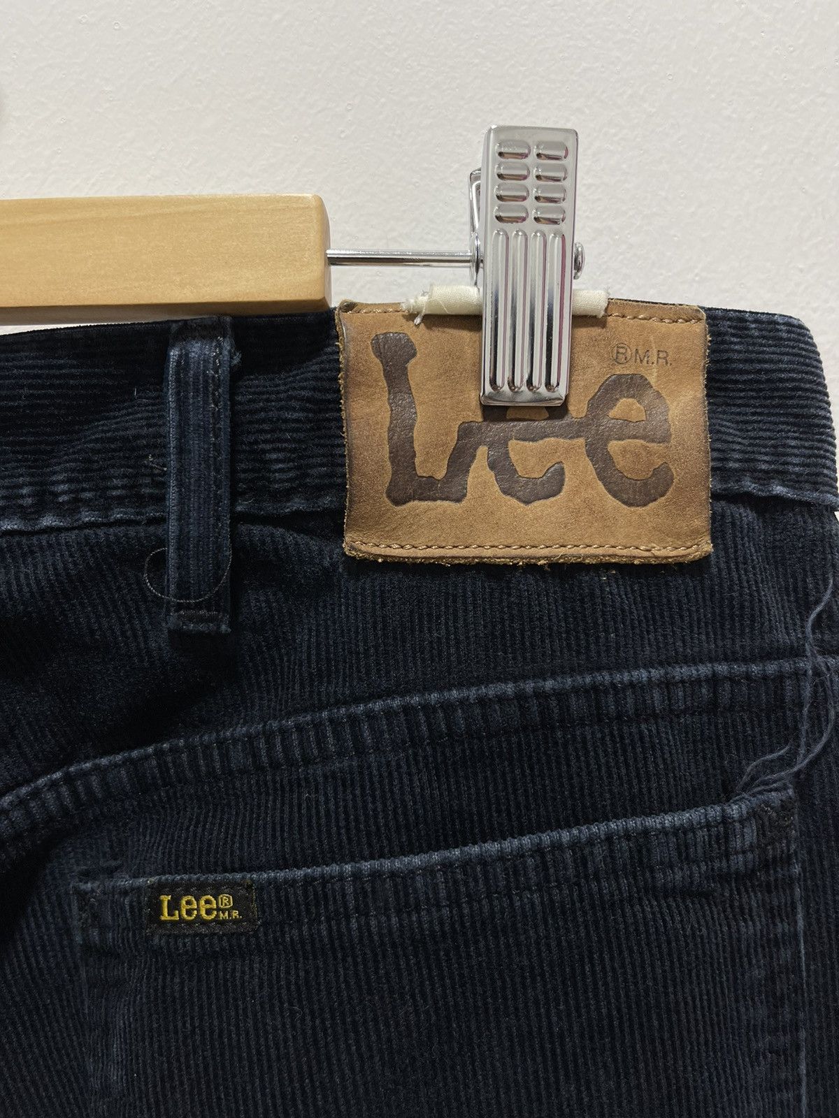 Lee × Vintage VINTAGE LEE CORDUROY DISTRESSED JEANS MADE IN JAPAN 34x34 Size US 32 / EU 48 - 11 Thumbnail