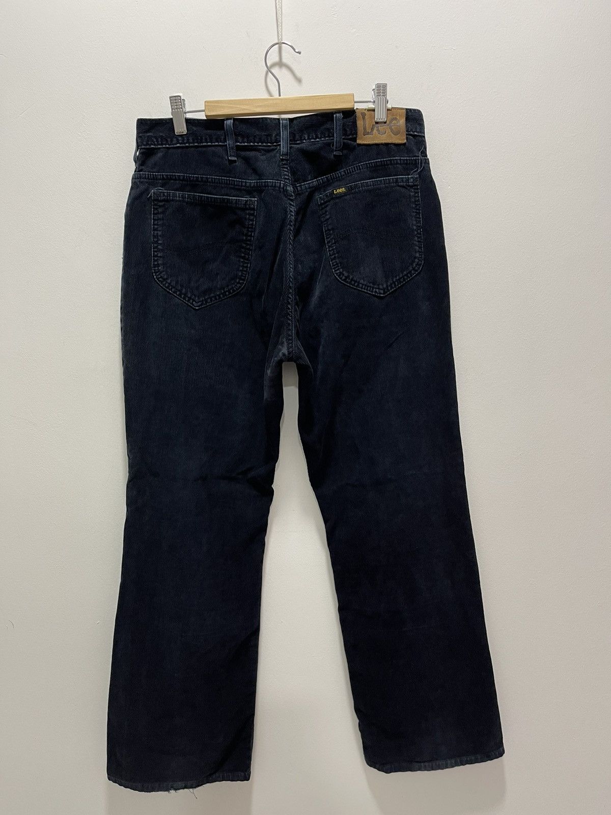 Lee × Vintage VINTAGE LEE CORDUROY DISTRESSED JEANS MADE IN JAPAN 34x34 Size US 32 / EU 48 - 7 Thumbnail
