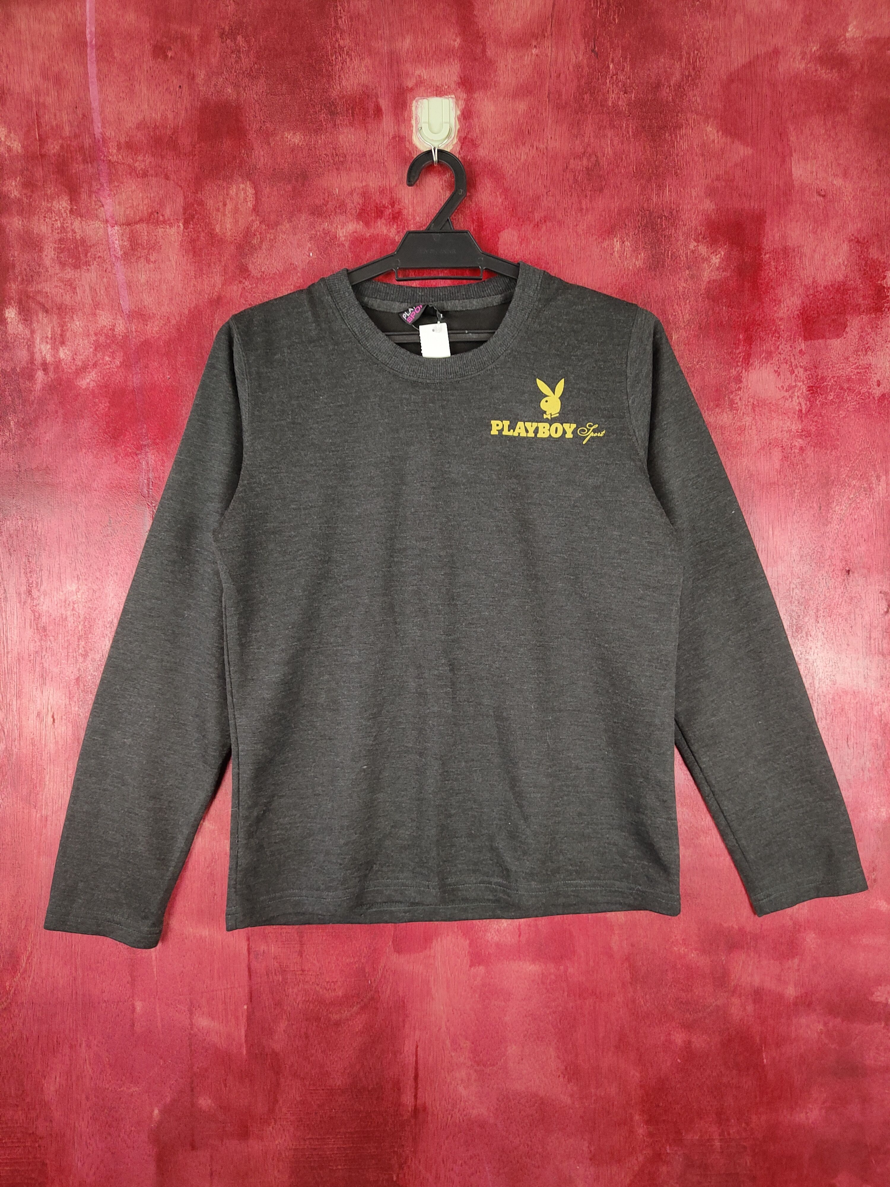 Playboy Playboy Sport Black vintage sweatshirt #S342 Size M / US 6-8 / IT 42-44 - 1 Thumbnail