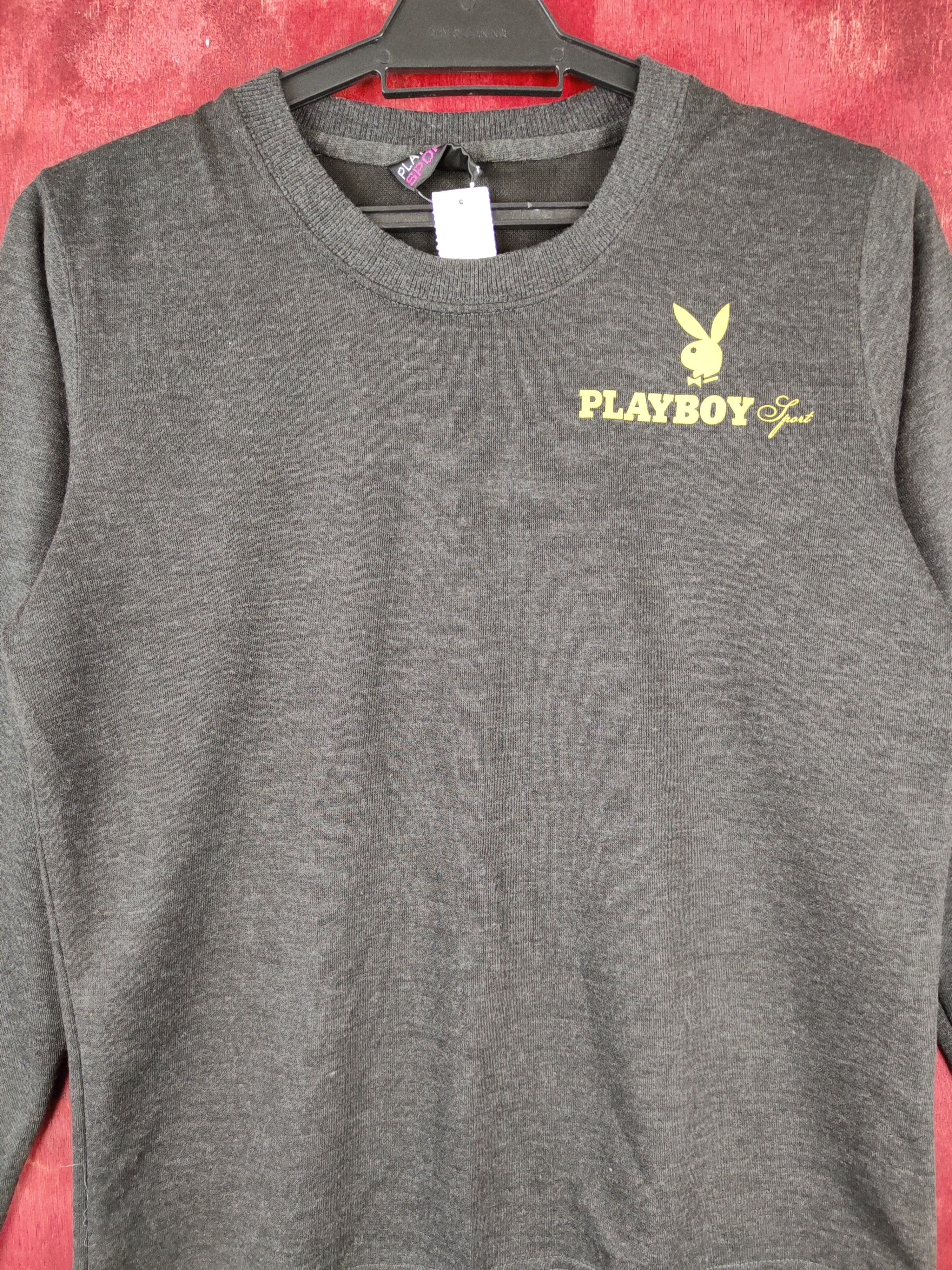 Playboy Playboy Sport Black vintage sweatshirt #S342 Size M / US 6-8 / IT 42-44 - 2 Thumbnail