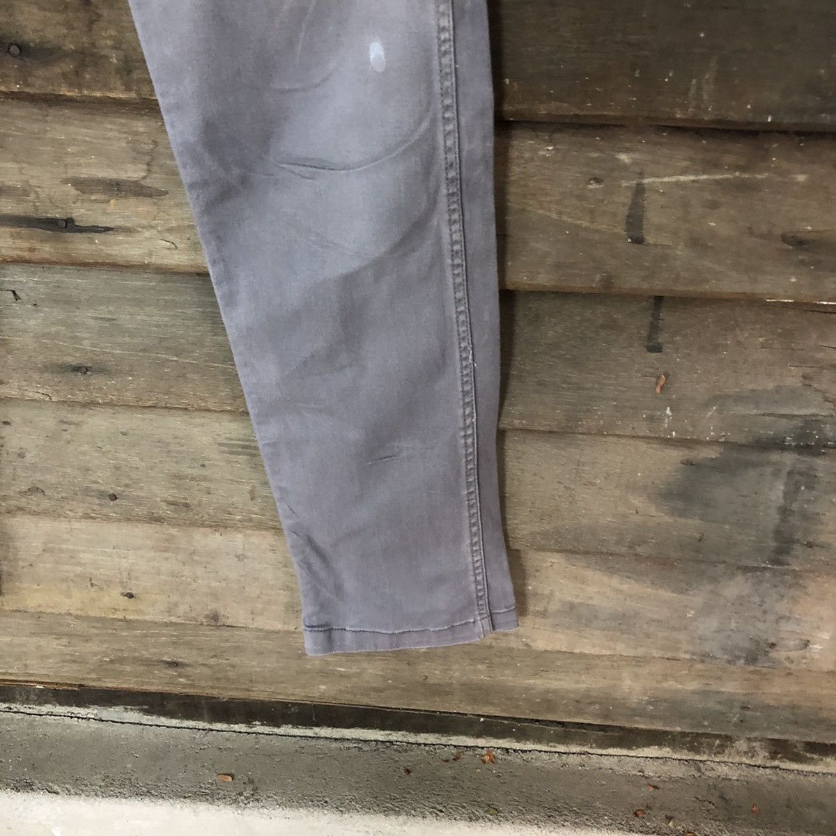 Japanese Brand × StraightFaded Gladiator Blue Faded multi pocket tactical Cargo Pants #4455 Size US 29 - 9 Thumbnail