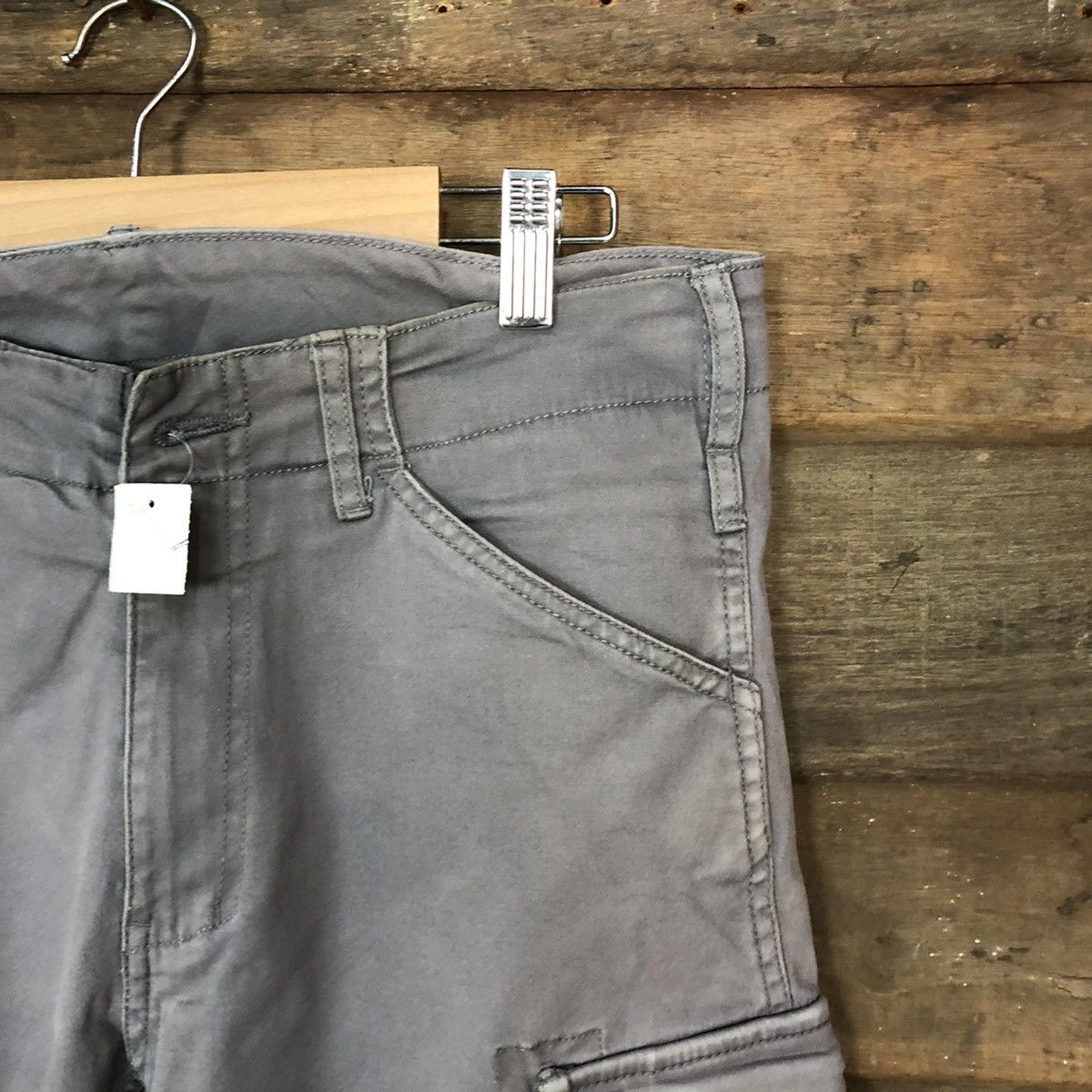 Japanese Brand × StraightFaded Gladiator Blue Faded multi pocket tactical Cargo Pants #4455 Size US 29 - 5 Thumbnail