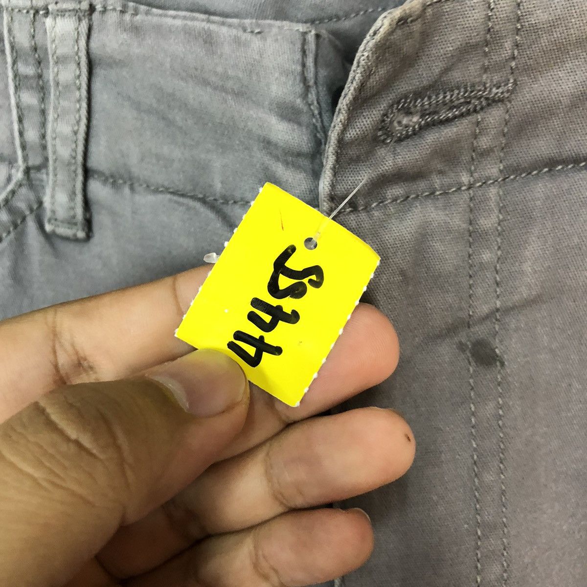 Japanese Brand × StraightFaded Gladiator Blue Faded multi pocket tactical Cargo Pants #4455 Size US 29 - 10 Thumbnail