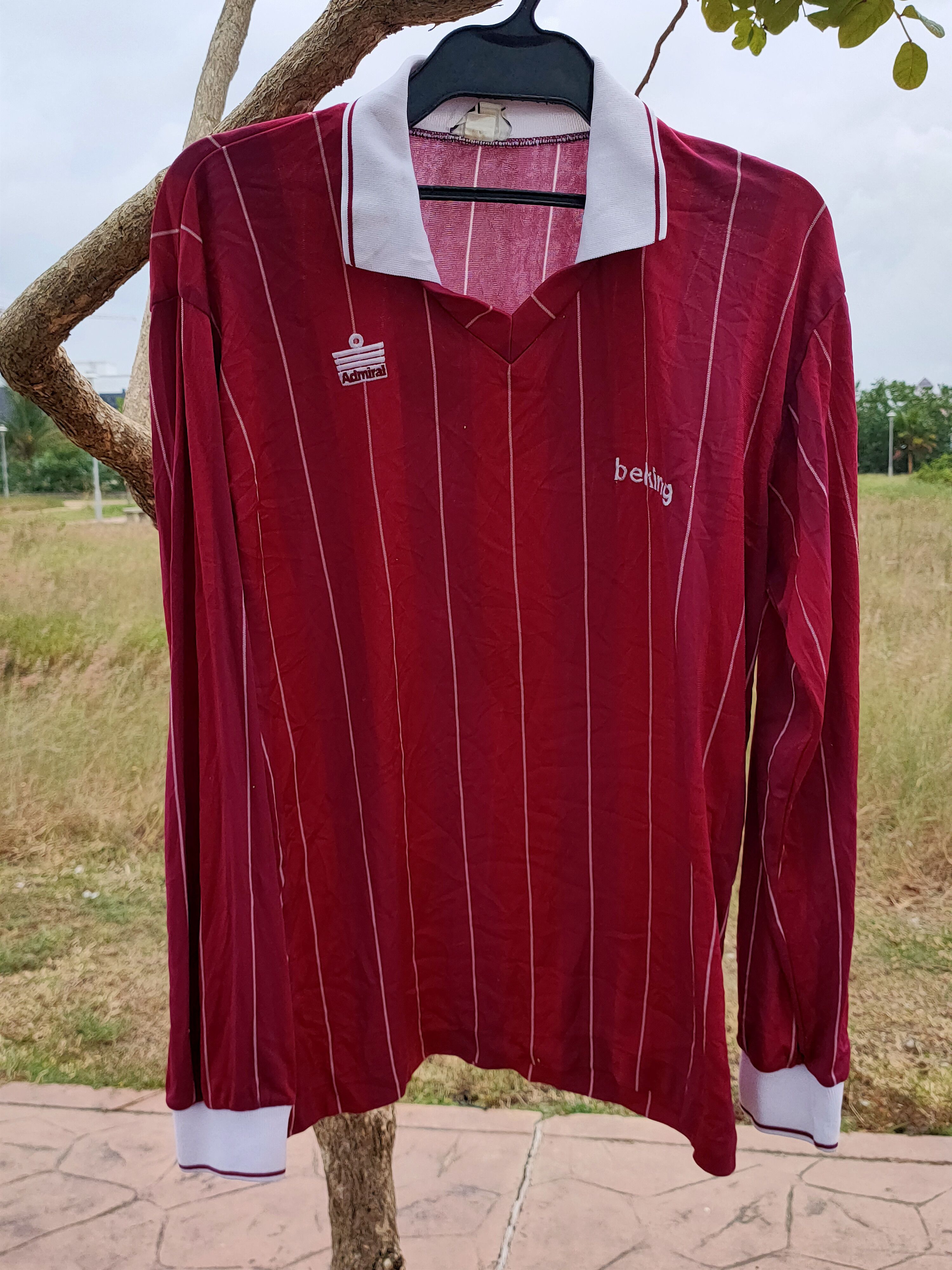 Admiral Japan vintage jersey long sleeve number