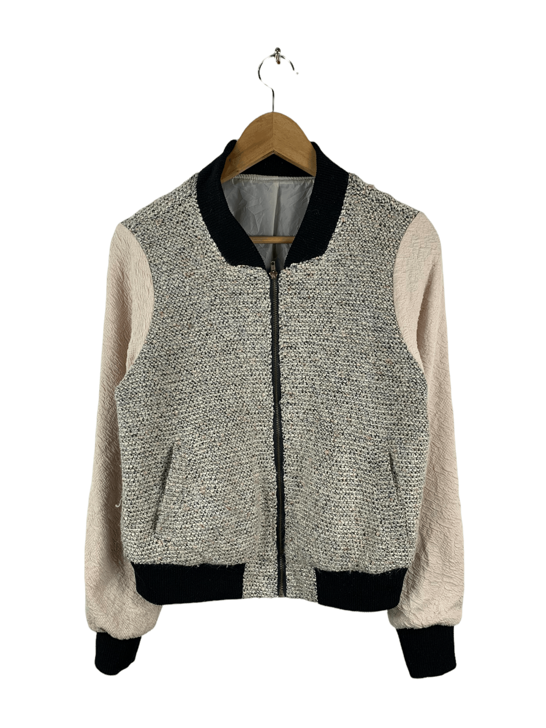 Japanese Brand 🔥Vintage Knitted Style Zipper Jacket Size US S / EU 44-46 / 1 - 1 Thumbnail