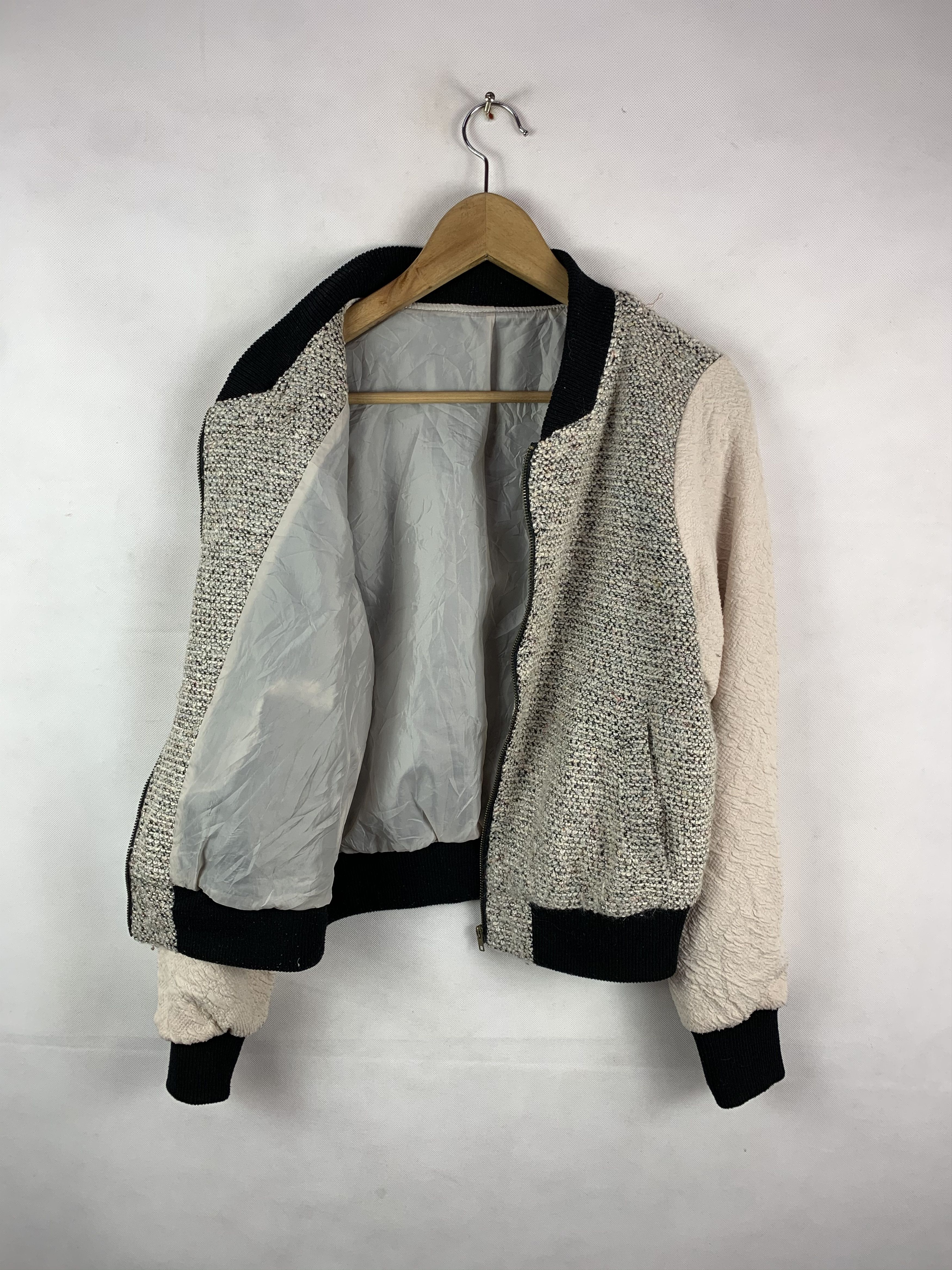 Japanese Brand 🔥Vintage Knitted Style Zipper Jacket Size US S / EU 44-46 / 1 - 7 Thumbnail