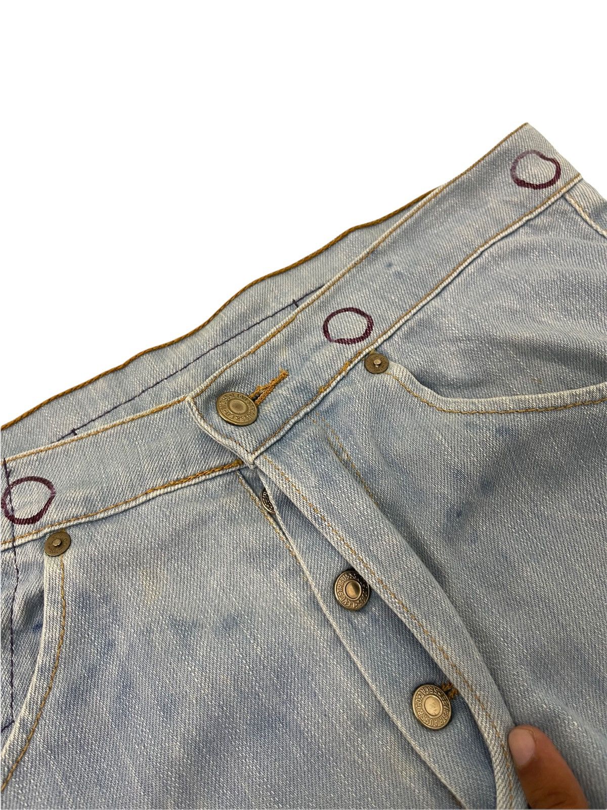 Levi's Vintage Clothing Levi’s Engineered Jeans Acid Washed Printed Regular 1🟦0 Size US 31 - 7 Thumbnail
