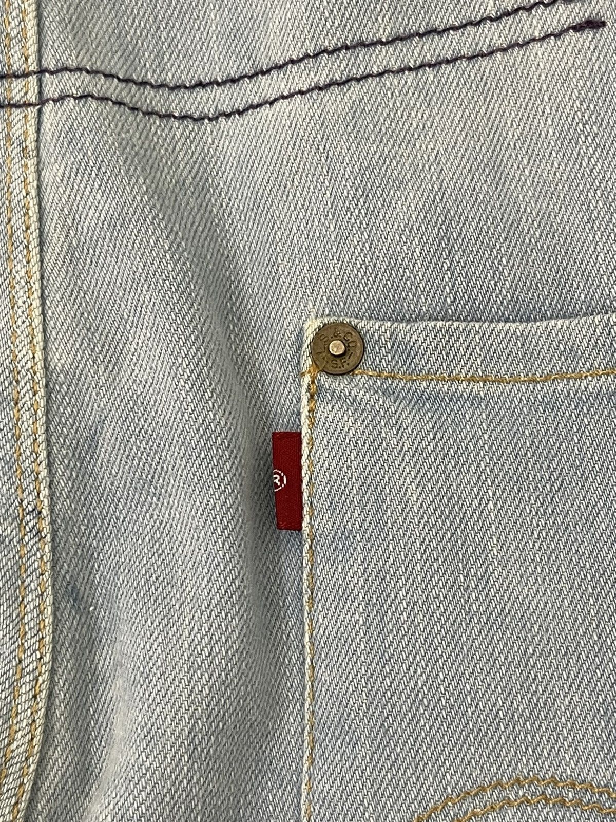 Levi's Vintage Clothing Levi’s Engineered Jeans Acid Washed Printed Regular 1🟦0 Size US 31 - 10 Thumbnail