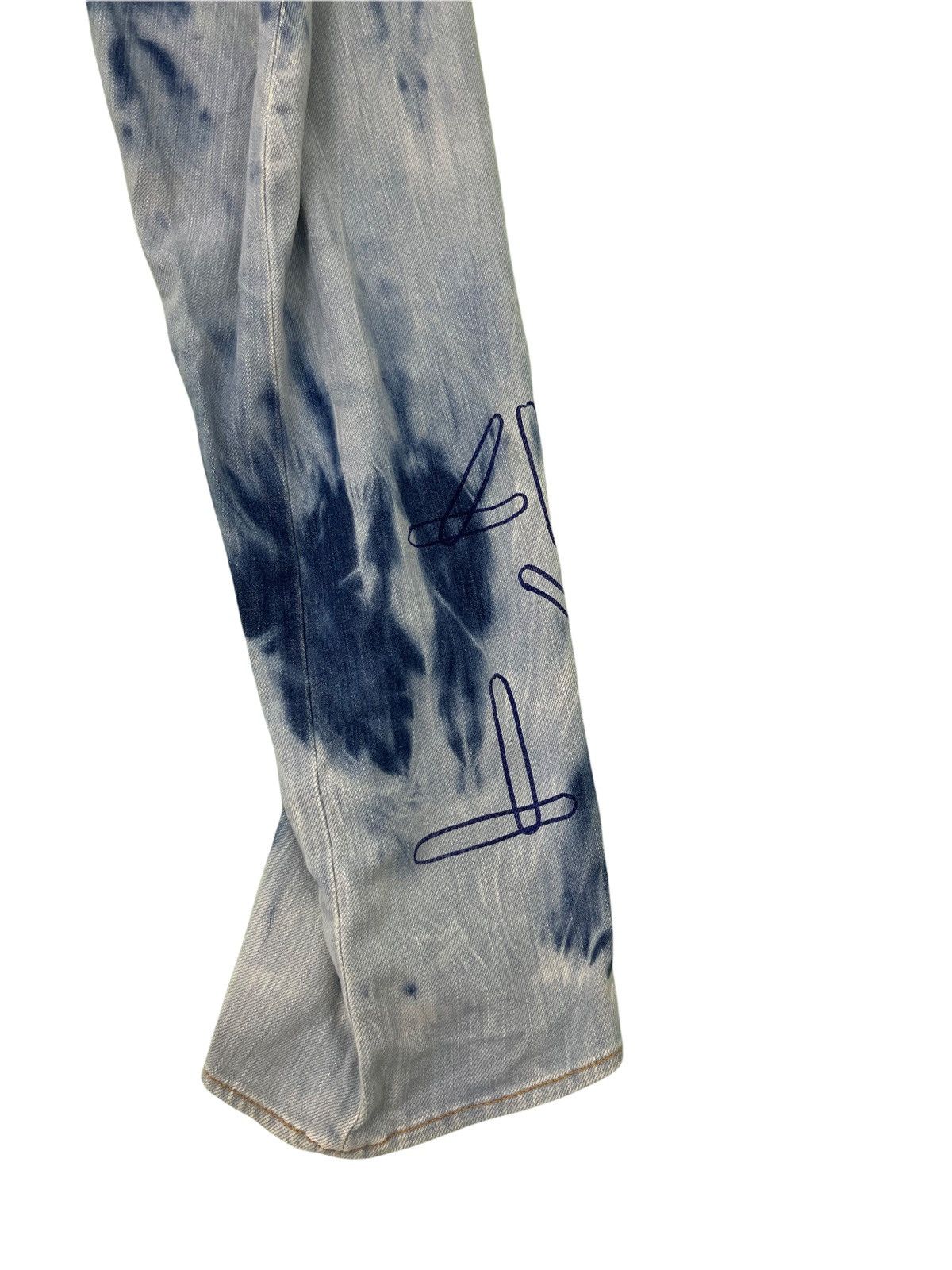 Levi's Vintage Clothing Levi’s Engineered Jeans Acid Washed Printed Regular 1🟦0 Size US 31 - 5 Thumbnail