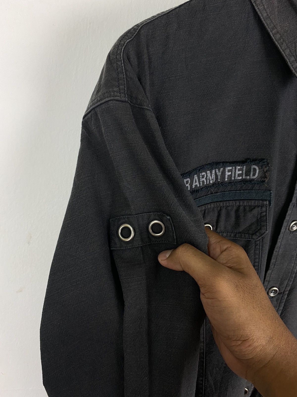 Japanese Brand × Vintage Japanese Brand Red Berets Double Pocket U.S.R Army Patch LS Size US XXL / EU 58 / 5 - 10 Thumbnail